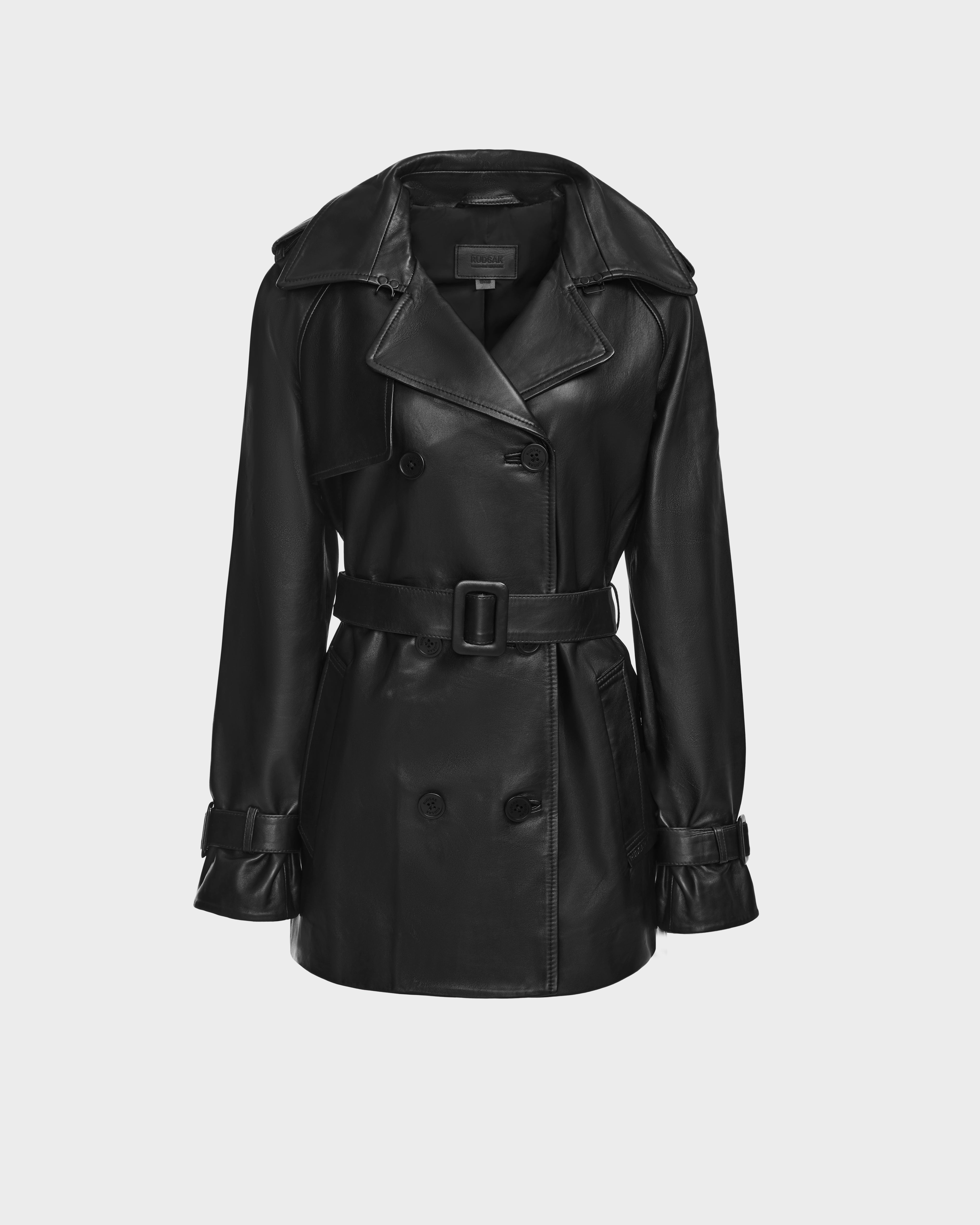 RUDSAK CASSIE M Mid-Length Women's Leather Jacket - Elegant Style