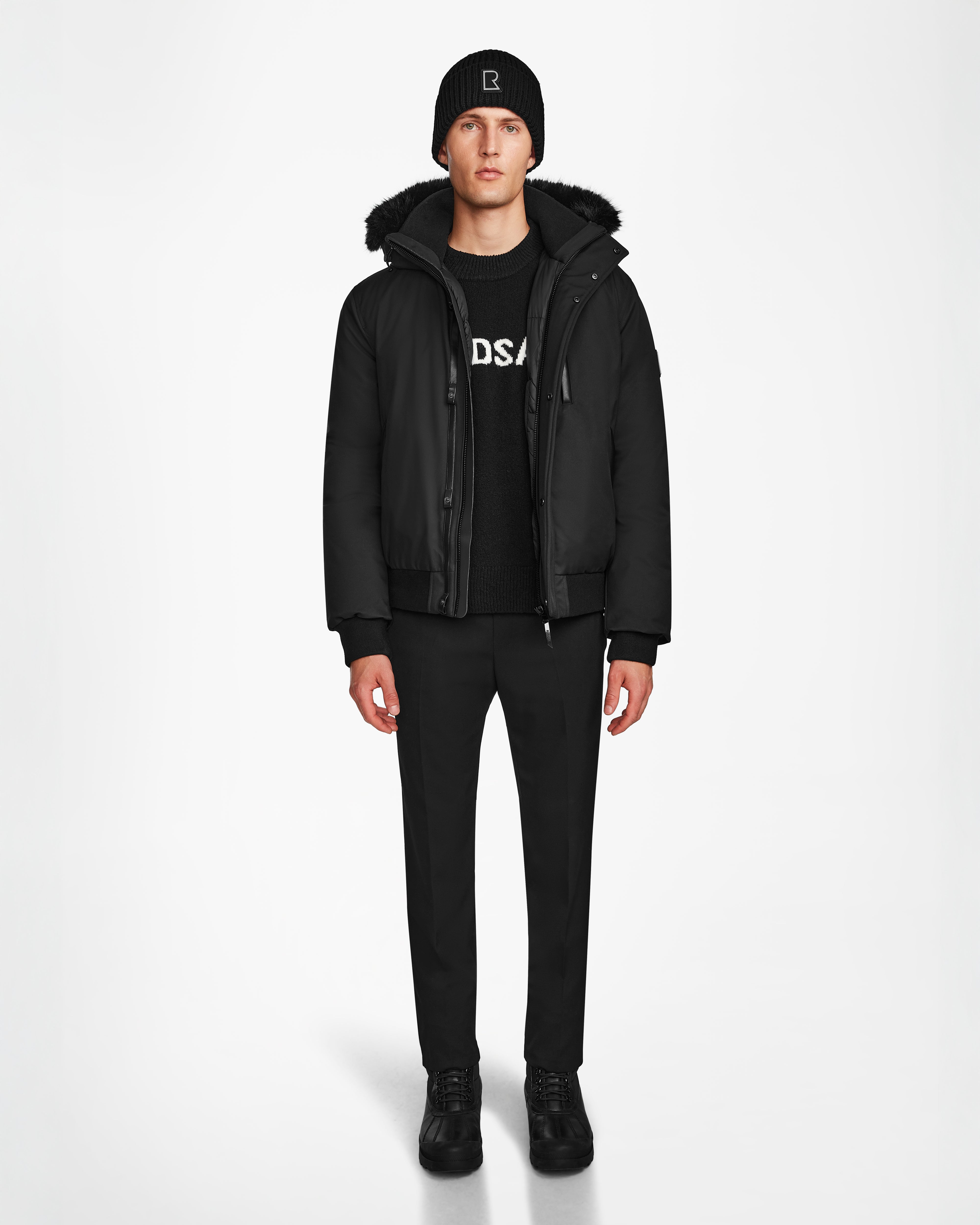 DEACON - M123513 Black/Black – Rudsak