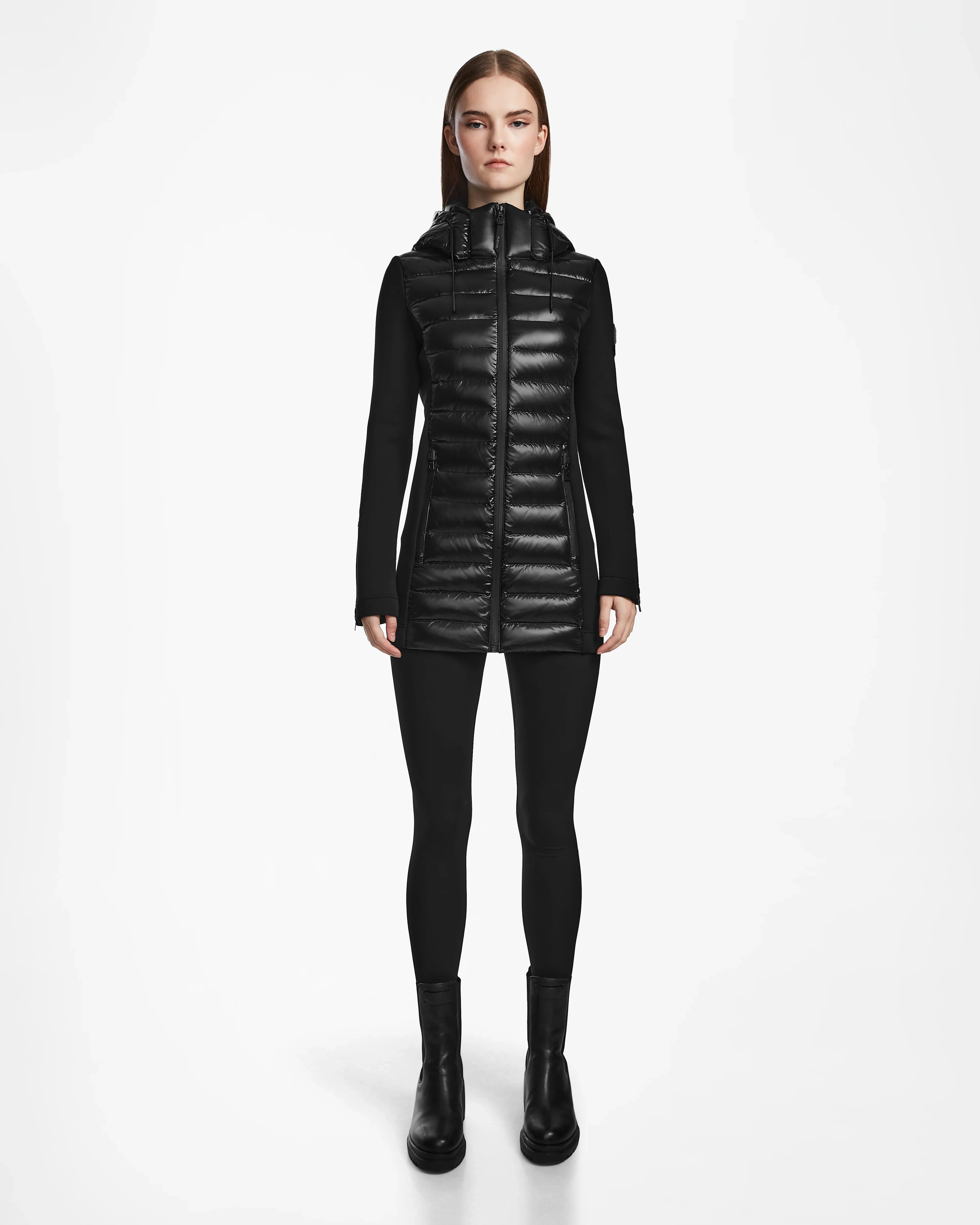 Women's lightweight down puffer MARRY Black | RUDSAK – Rudsak