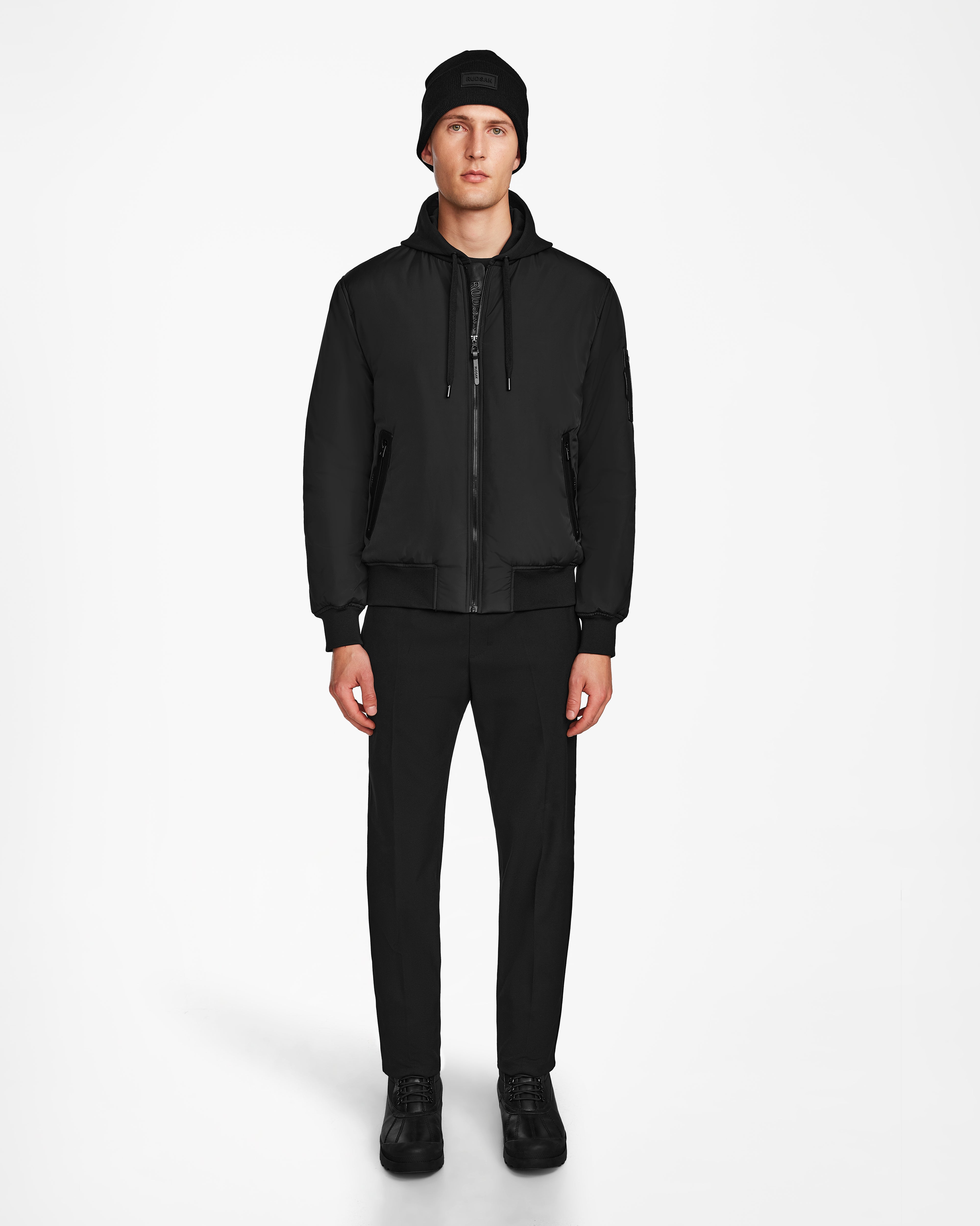 NEVEN Men's Recycled Bomber Jacket Wind-Resistant Versatile