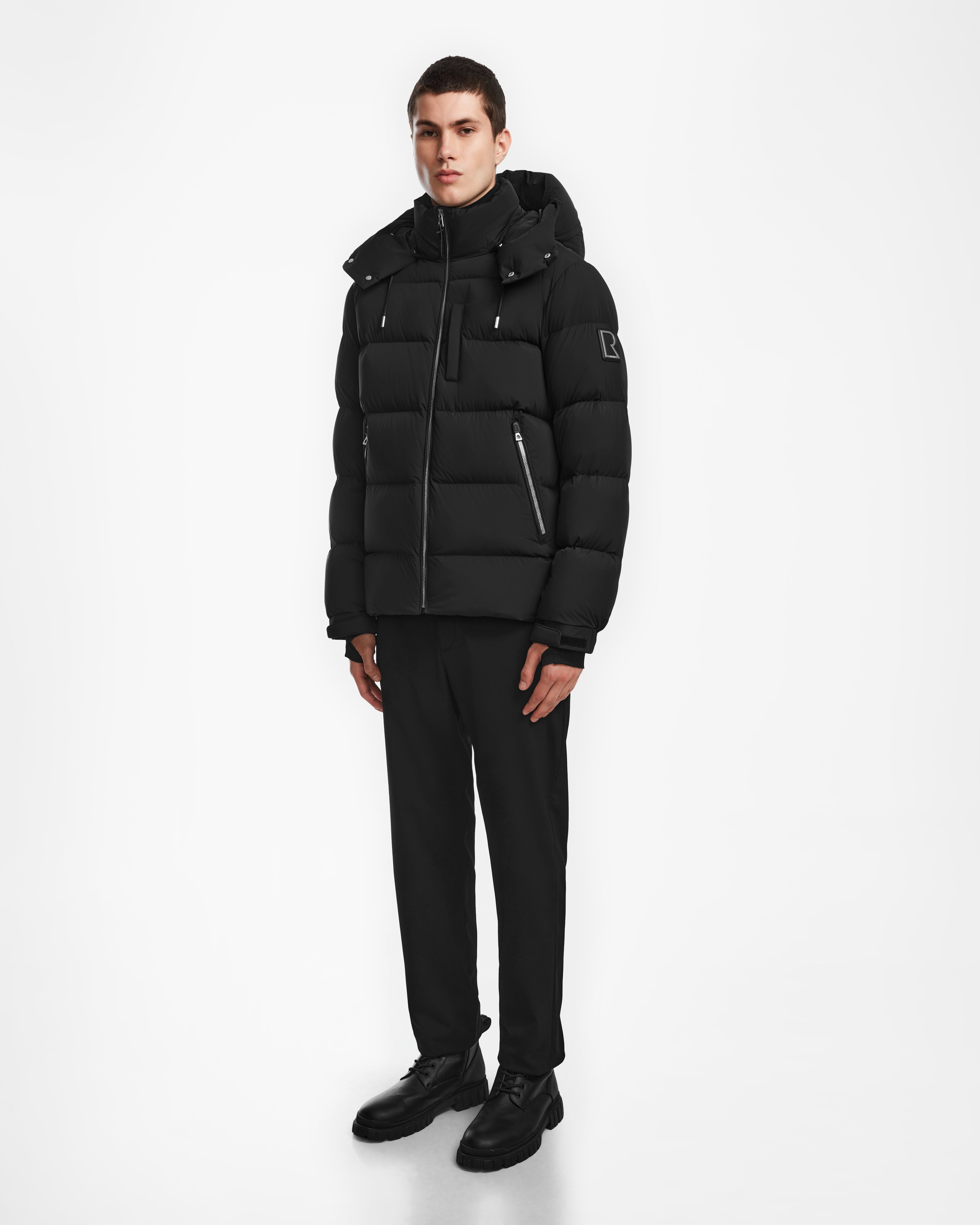 RUDSAK VINCE M Men's Quilted Down Puffer Jacket - Weatherproof