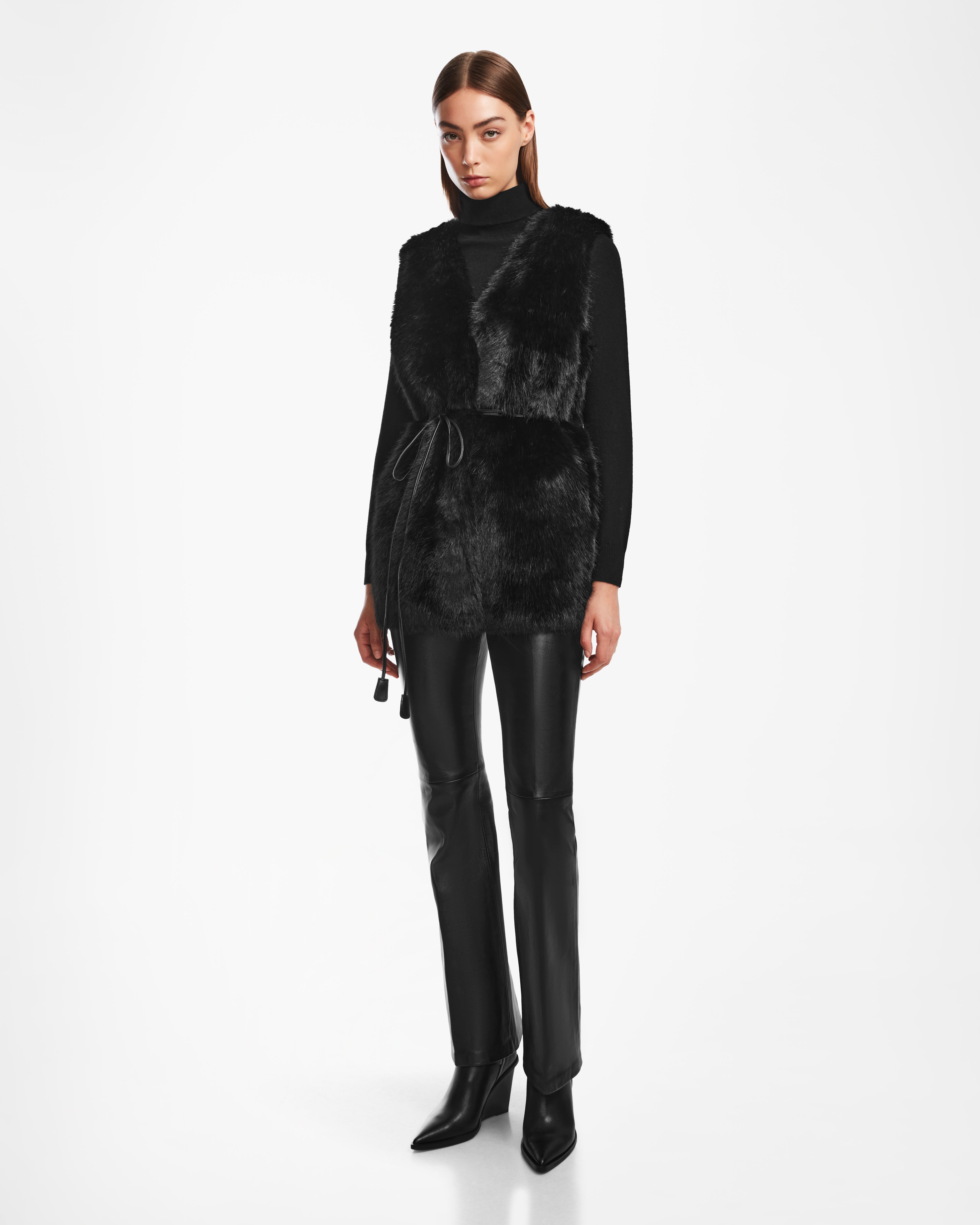 RUDSAK YOLANDA Luxe Faux Fur Vest | Women's Fall/Winter Outerwear