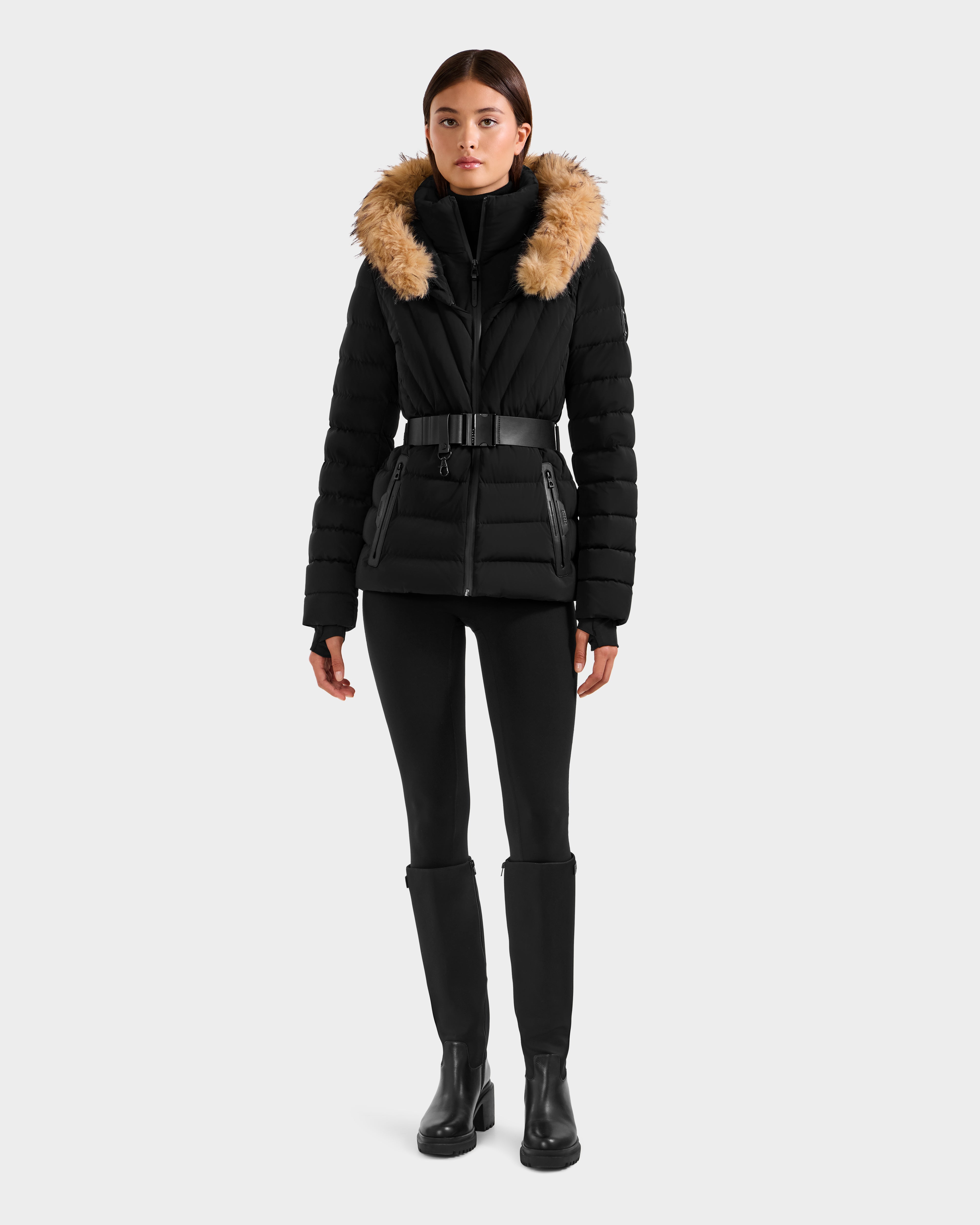 ALISA F L125527 Black Outerwear – Essential Style – Rudsak