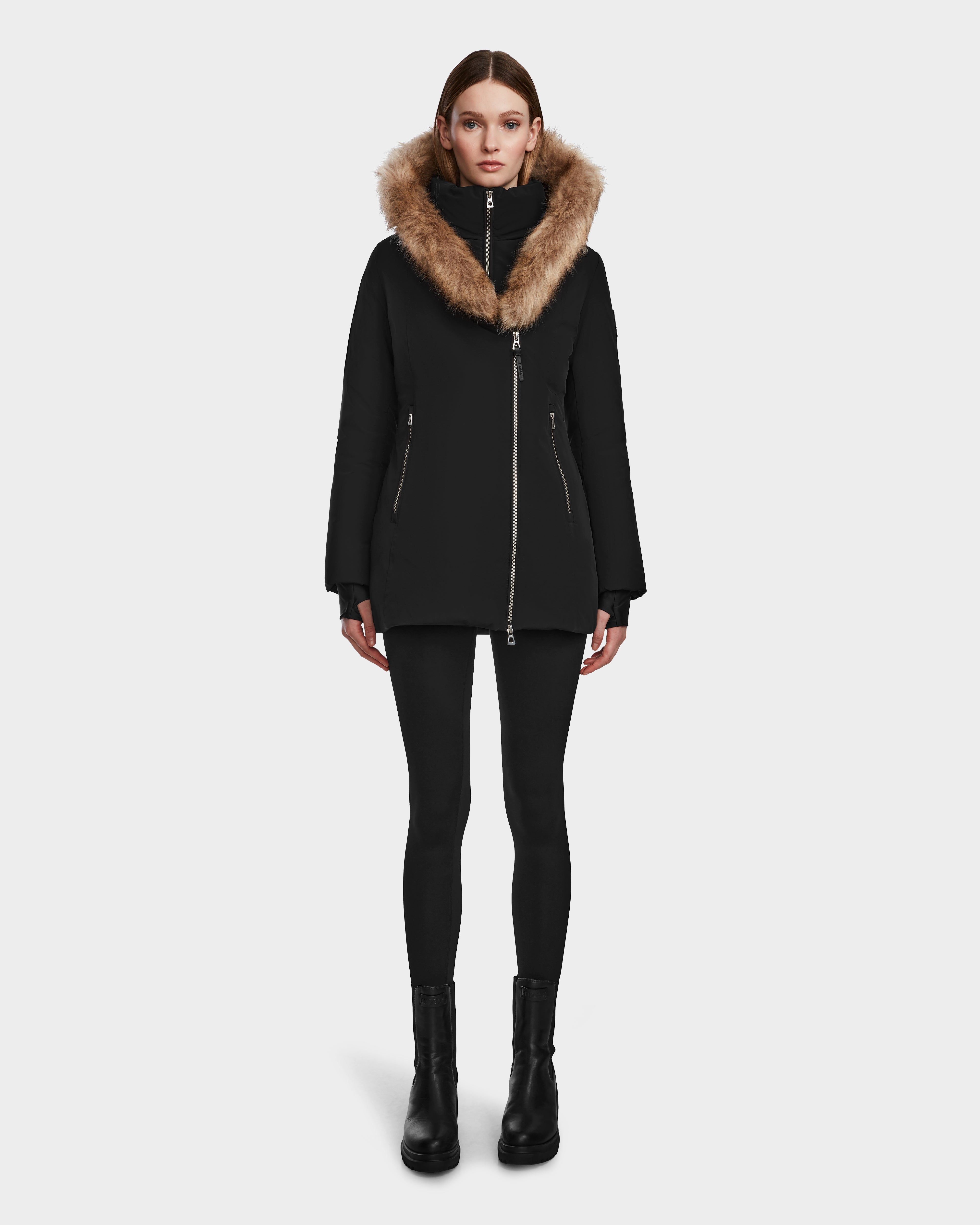 AURORE - L123561 Black/Natural – Rudsak