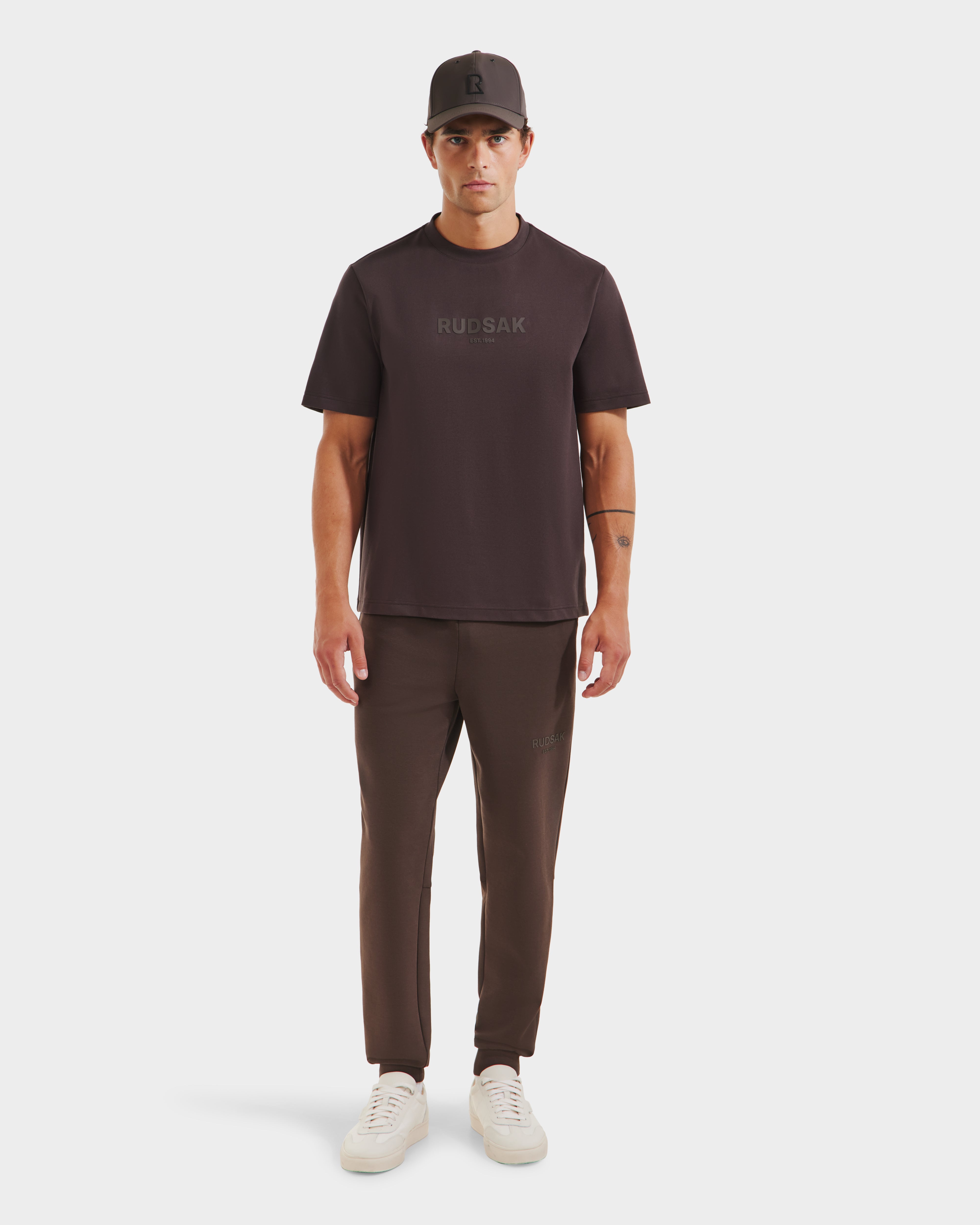 RUDSAK CASEY Espresso Men's T-Shirt | Soft, Comfy Staple – Rudsak