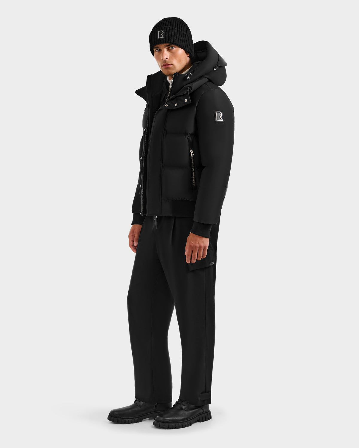 RUDSAK JORDY H Men's Quilted Down Bomber - Winter Warmth & Style