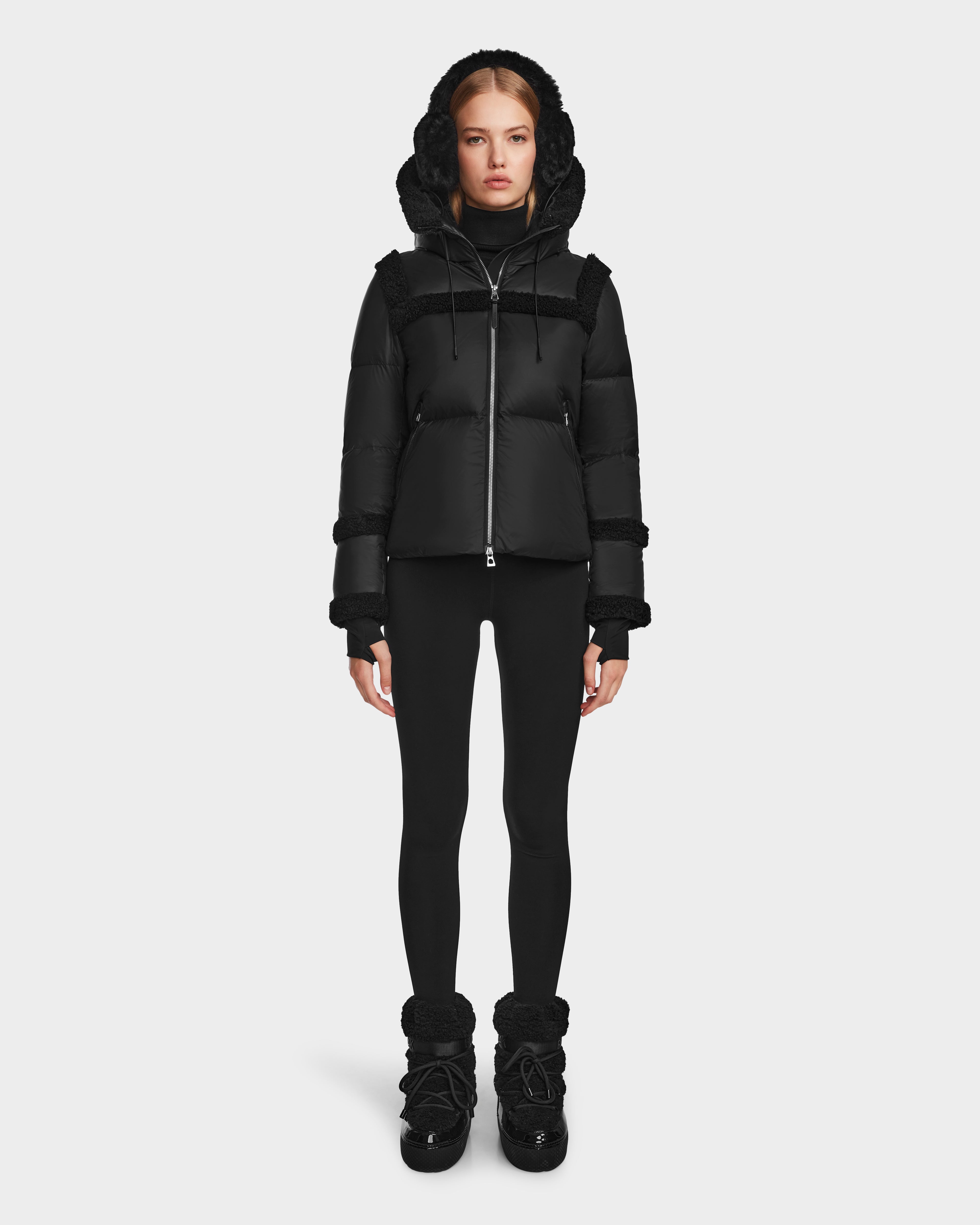 JULIANA Women's Down Puffer Jacket | RUDSAK Warm & Weatherproof