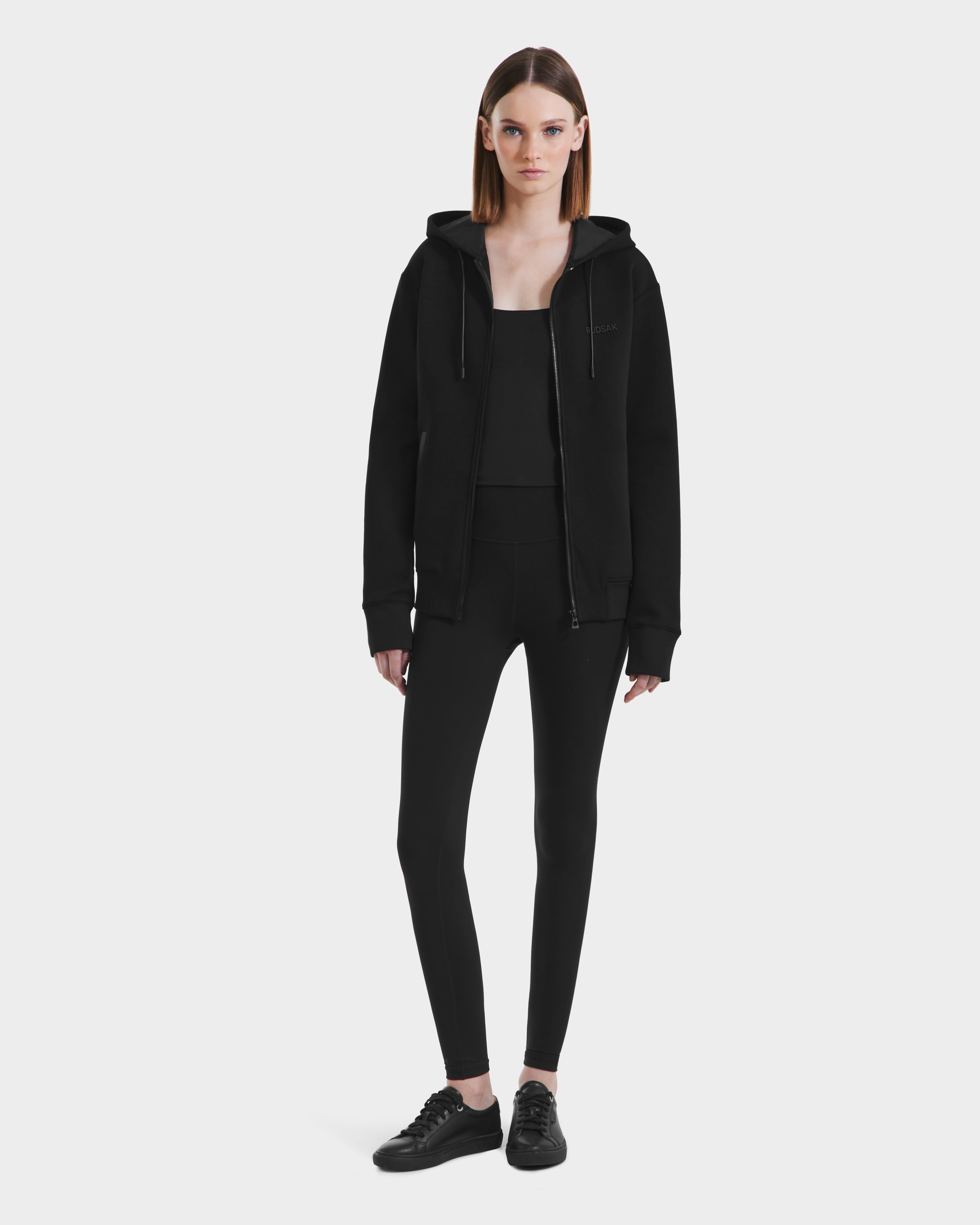 LINNE～輪廻～ Hoodie（BLK） LEVI - 9525552 Black W | Stylish Unisex Hoodie – Rudsak