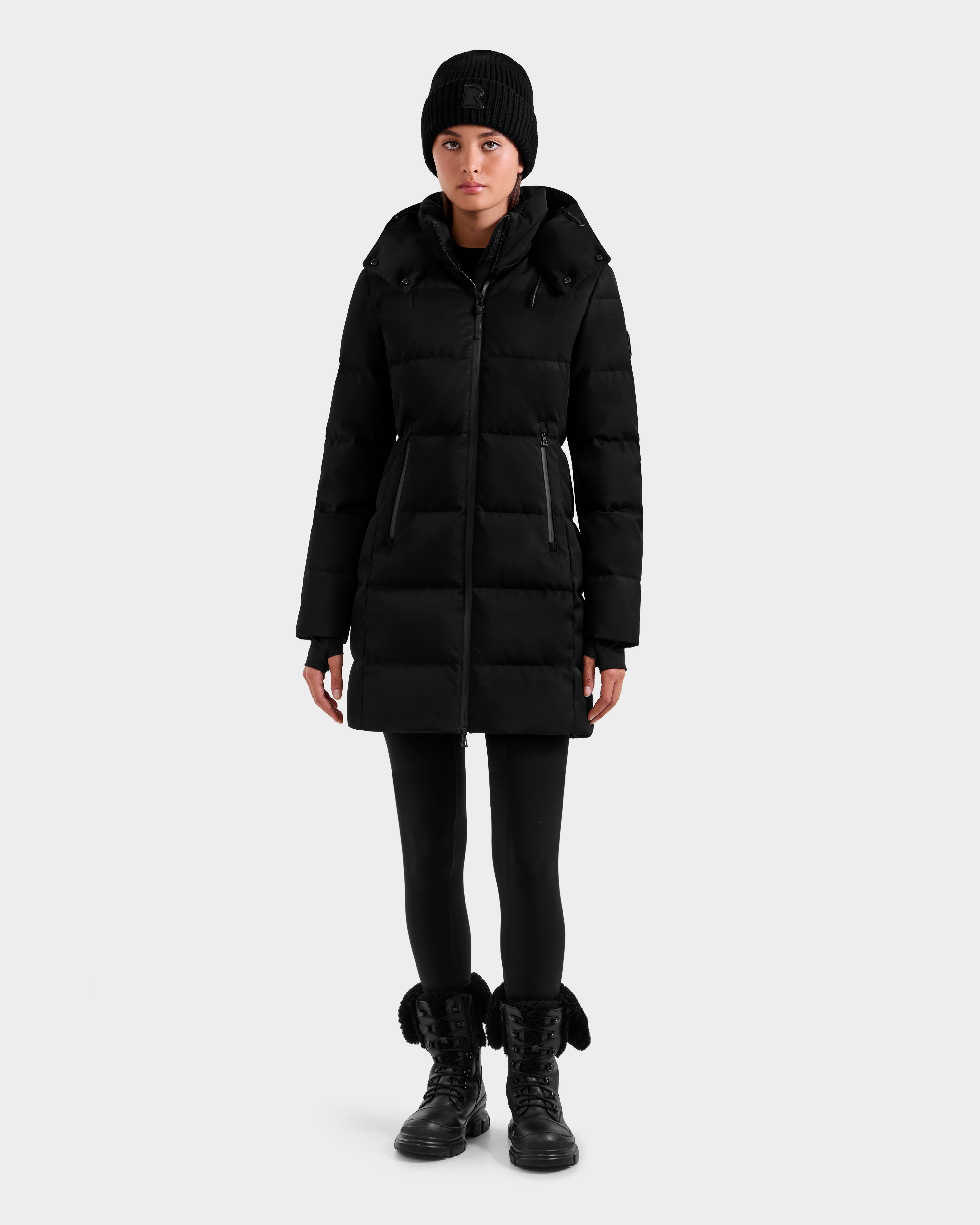 MIRIAM MW L125604 Black Outerwear - Stylish & Versatile – Rudsak