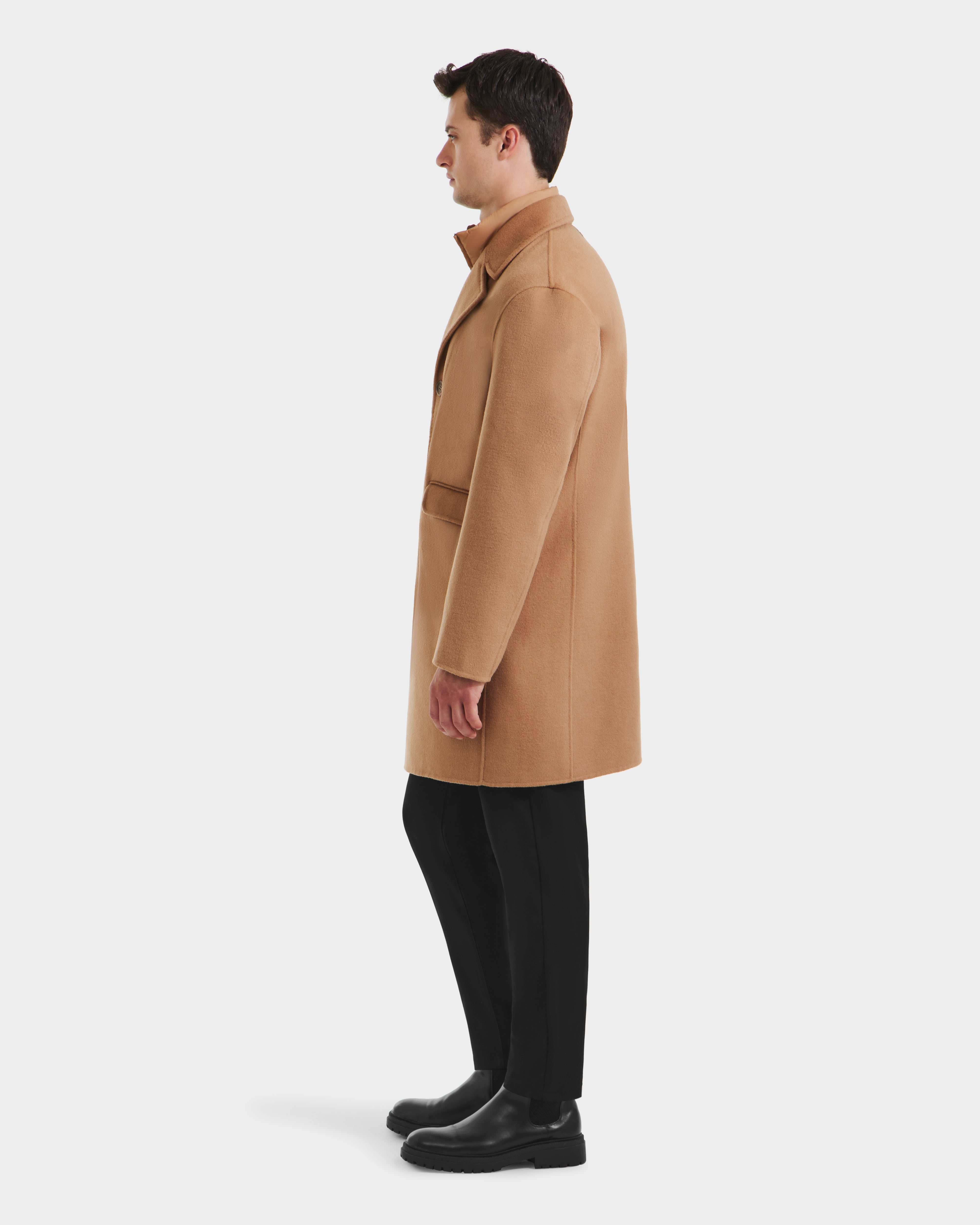 RUDSAK SAWYER Men's Wool Blend Coat | Tailored & Versatile – Rudsak