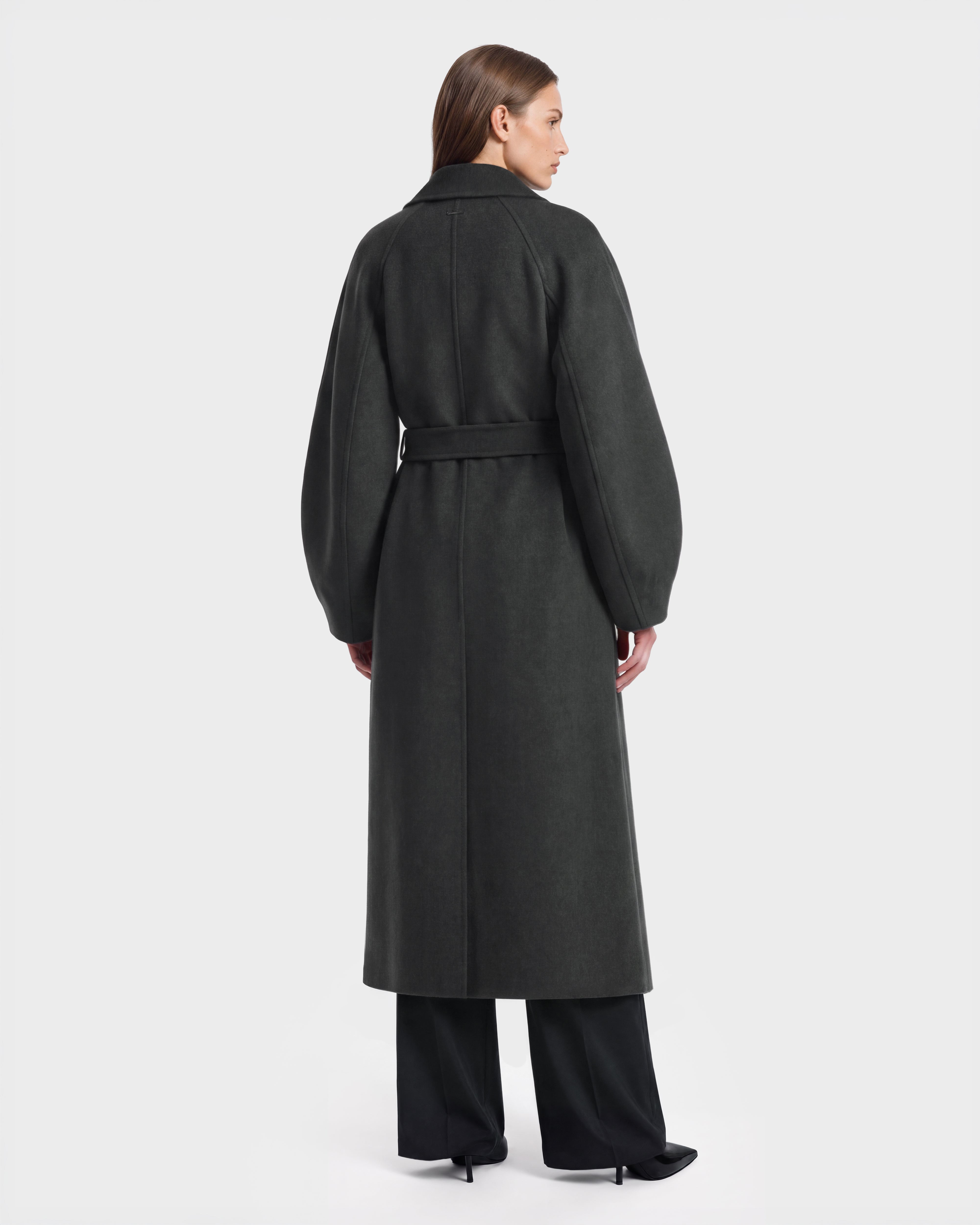 RUDSAK LILIA Women's Luxurious Wool Cashmere Wrap Coat – Rudsak