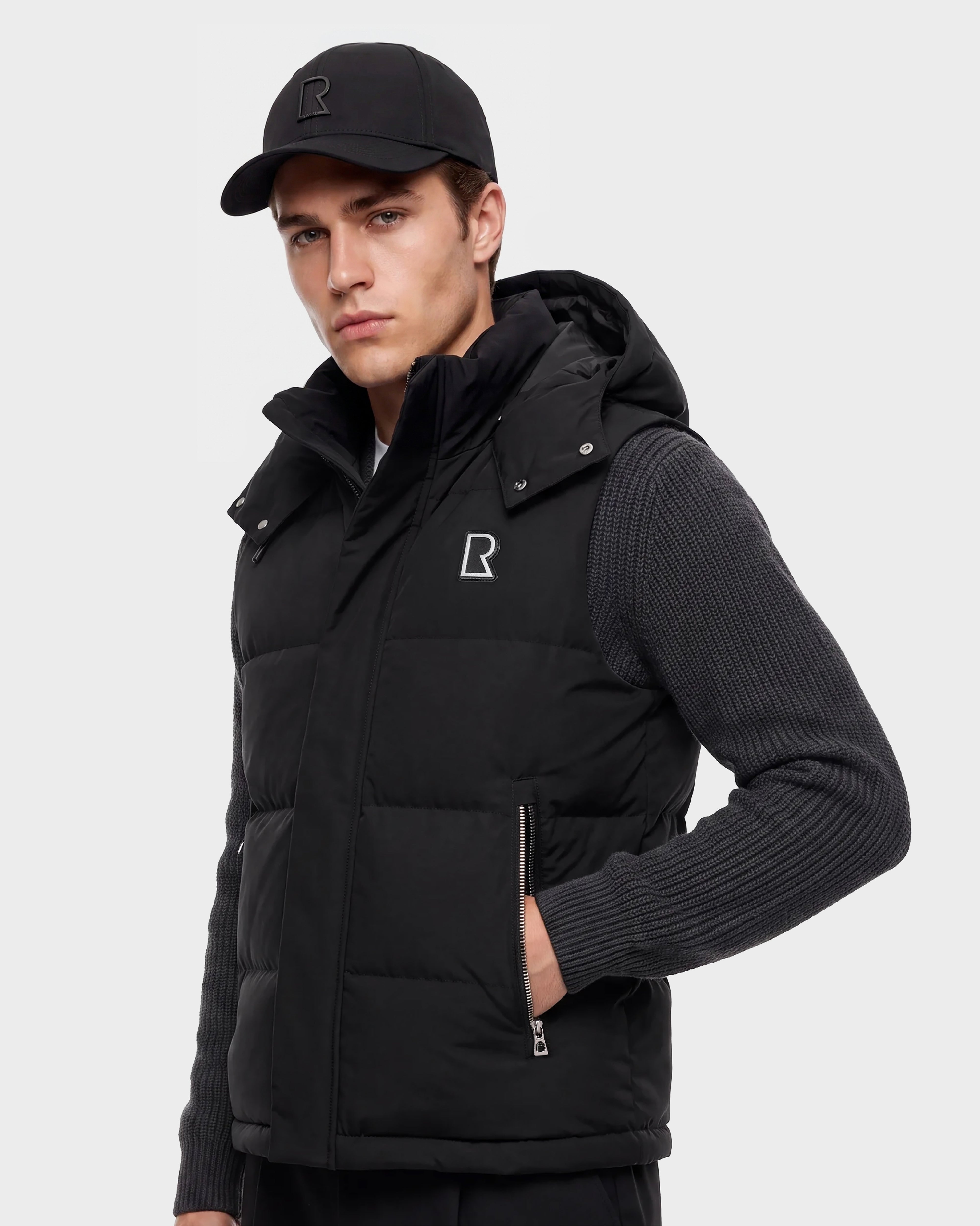 RUDSAK REN M Men's Quilted Down Puffer Vest - Warm & Sleek – Rudsak