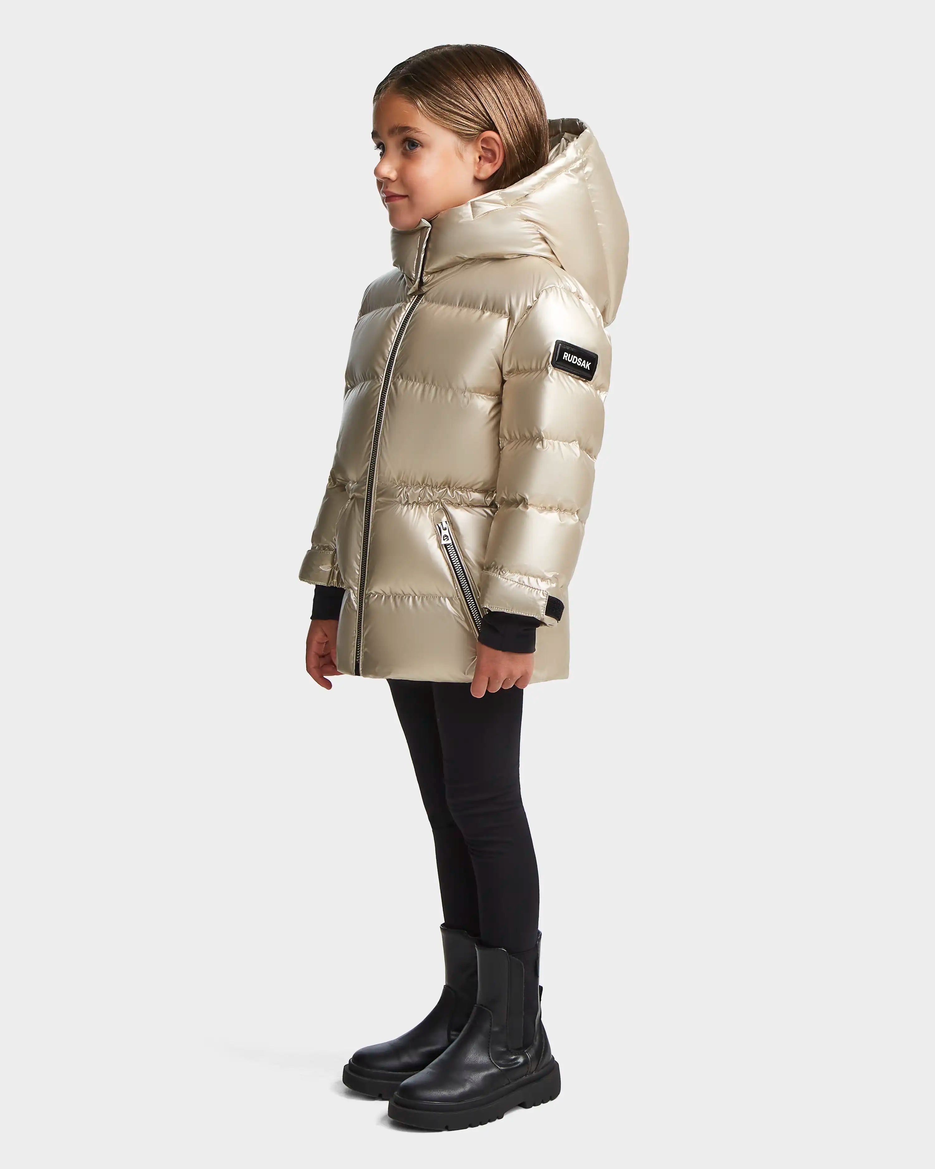 Girls down 2025 puffer coat