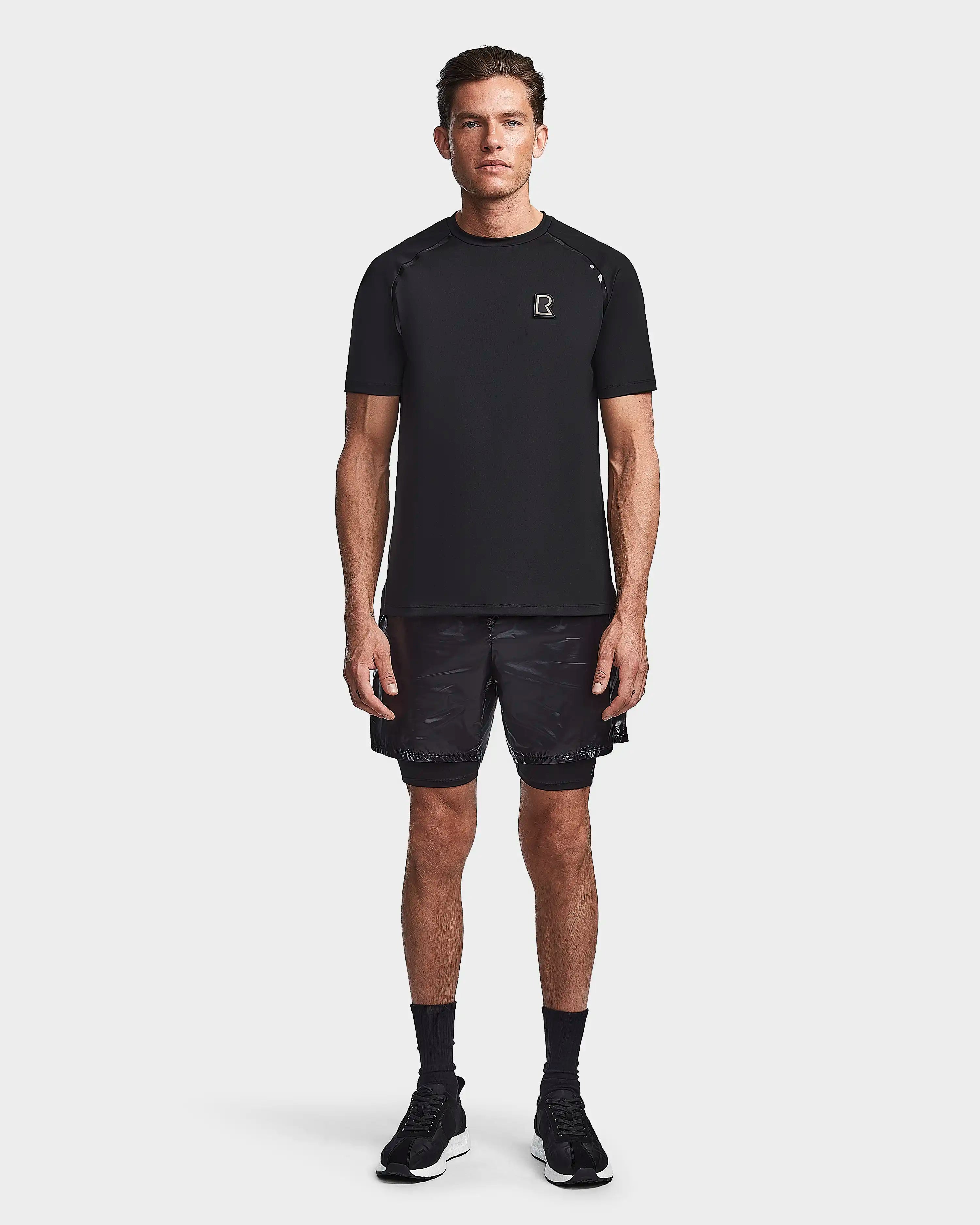 ウォーキング・ランニングウェア Discus athletic short black M ELIE - 6523001 BLACK – Rudsak