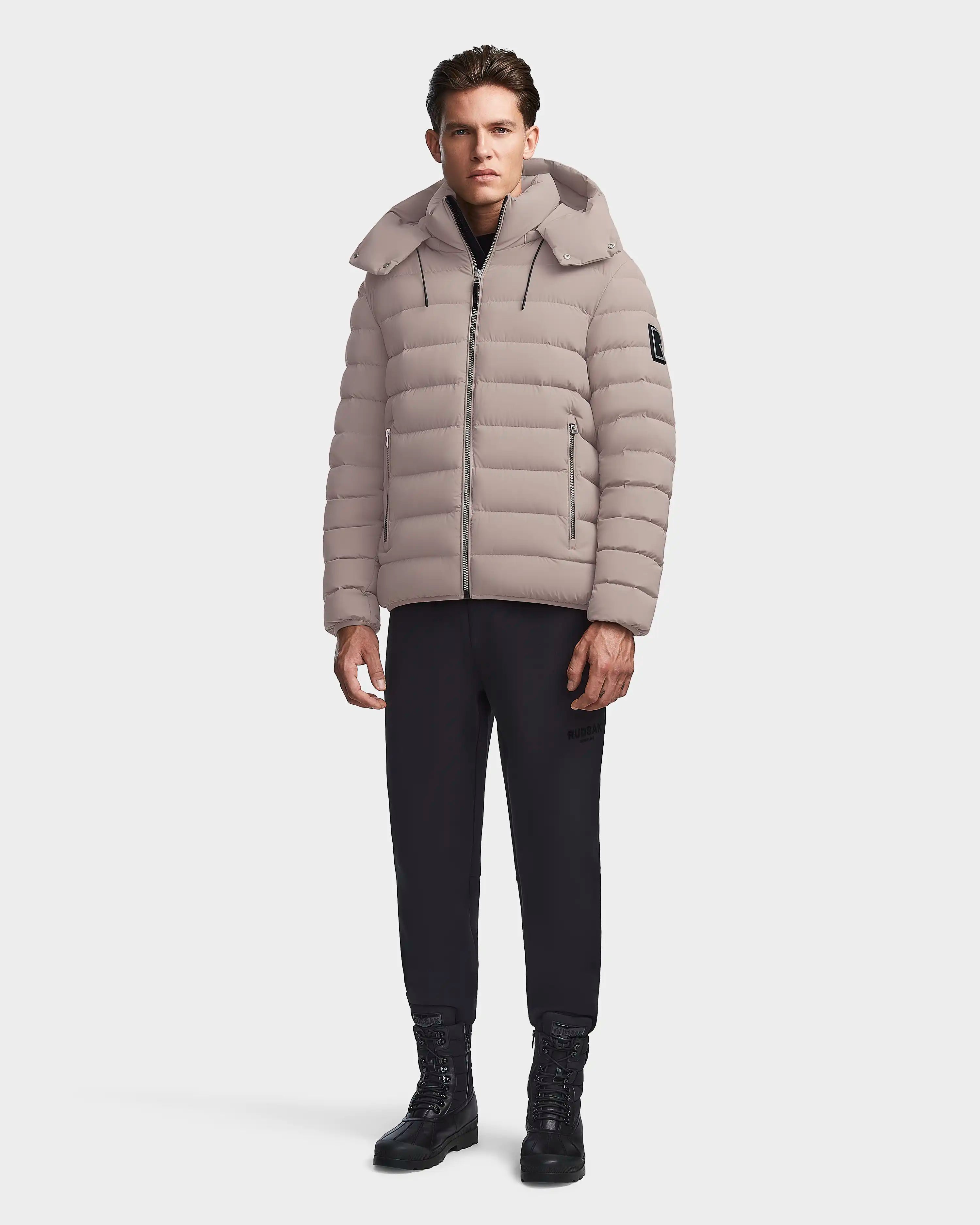 Men's Down Puffer NOAH Cement | RUDSAK – Rudsak