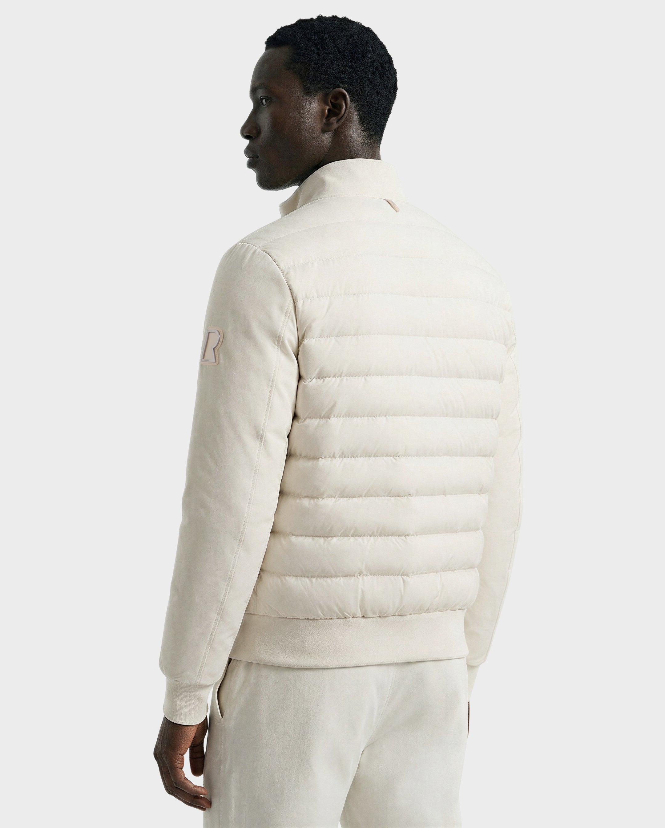 JIMMY Men's Sleek Quilted Down Jacket | Water-Resistant & Warm