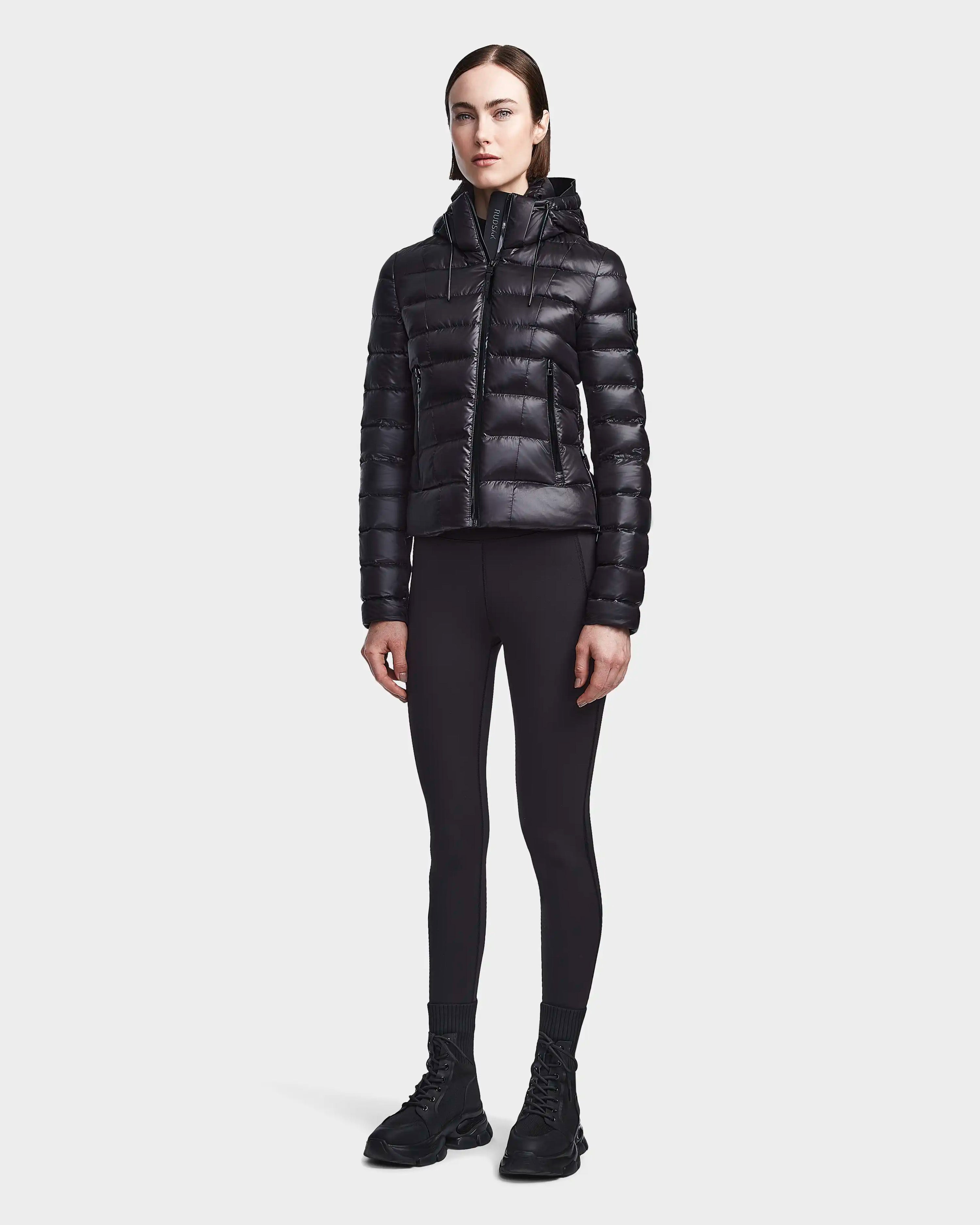 Women's Lightweight Down Jacket MELISSA Black | RUDSAK – Rudsak