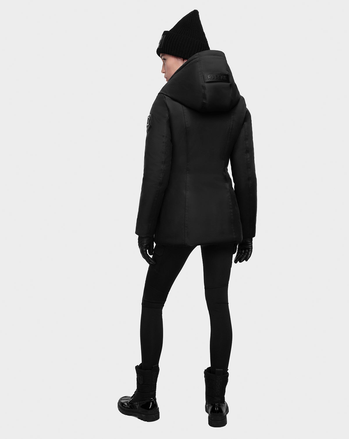manteau noir rudsak