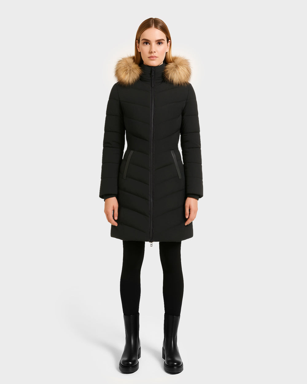 fur manteau rudsak femme solde