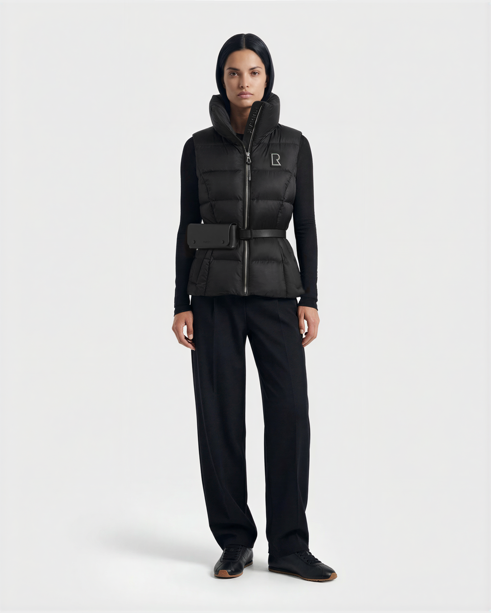 RUDSAK Cassidy N Black Women's Down Vest | Warmth & Versatility