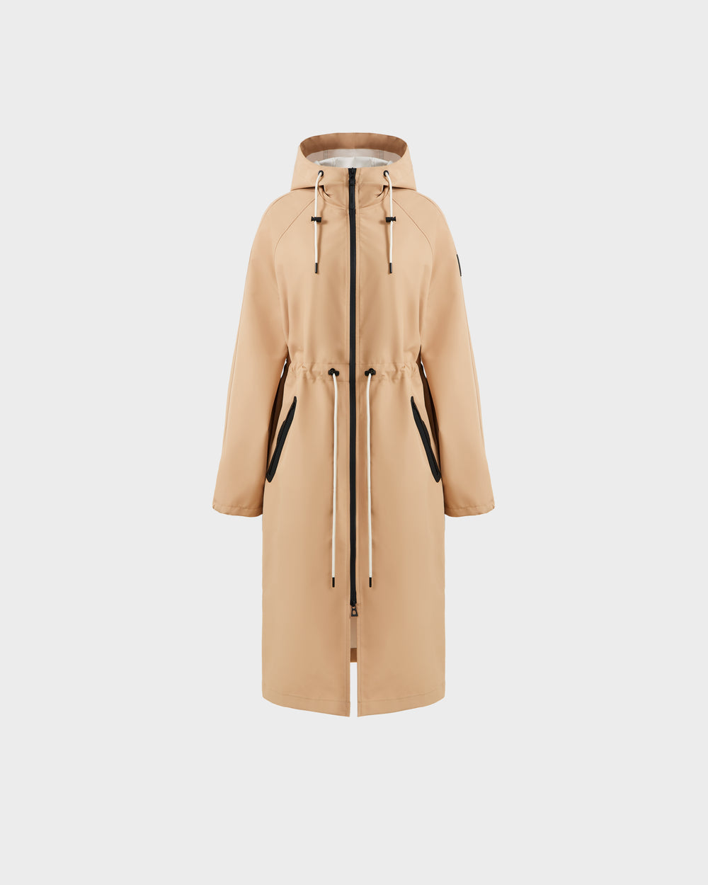 RUDSAK CARLA Women's Long Raincoat | Stylish & Lightweight – Rudsak
