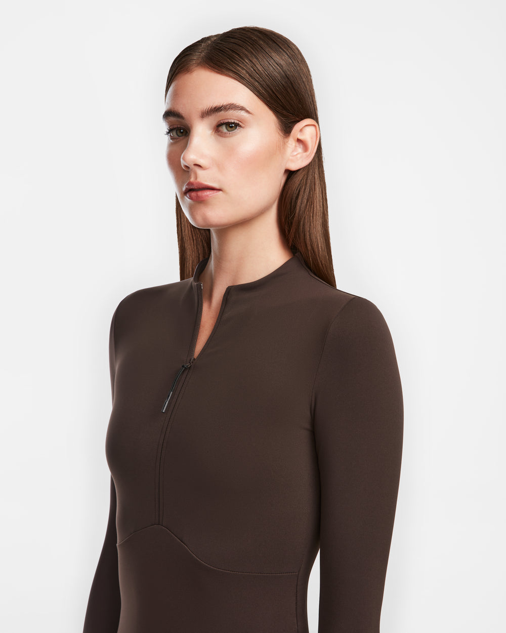 Agnes By Rudsak BodyCon Stretch Robe - Style Espresso énervé