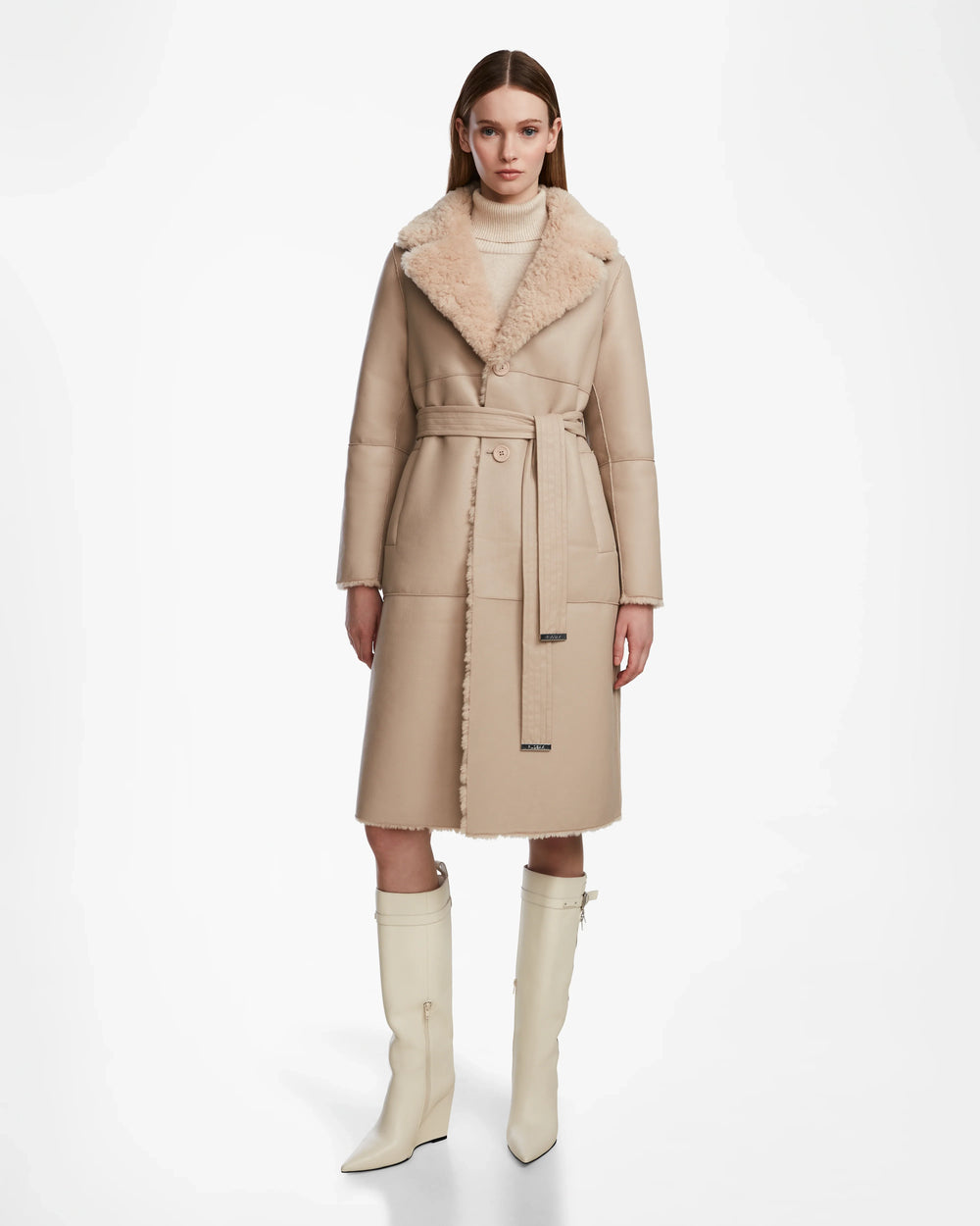 ANNABELLE Women's Reversible Teddy & Vegan Leather Coat – Rudsak