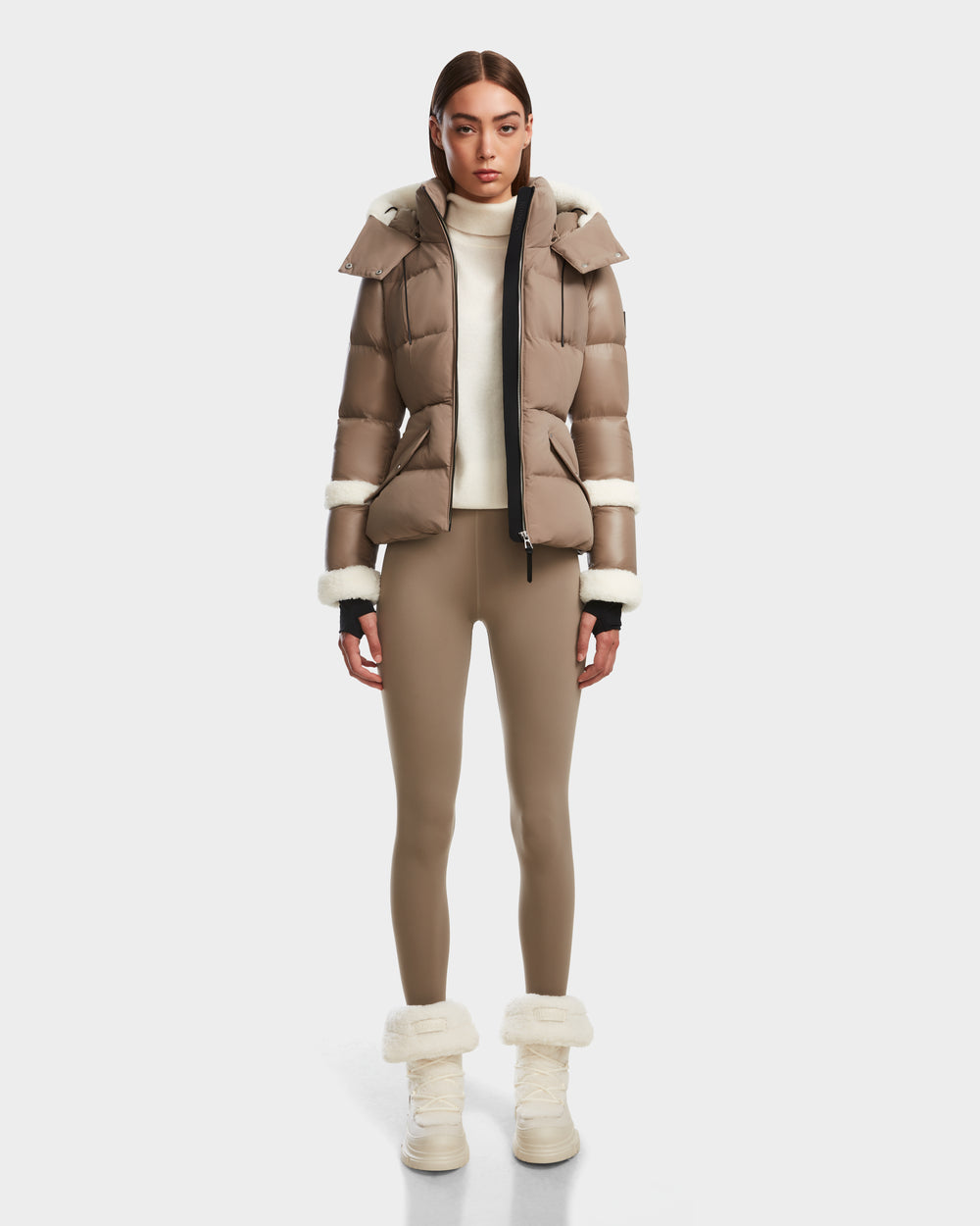 AUDREY Recycled Down Puffer Jacket Warm Water Repellent – Rudsak