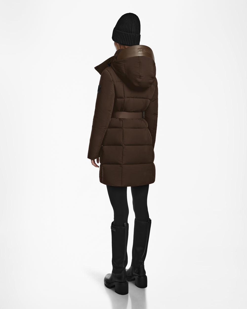 新品　haruka A-Line Nylon Coat ブラウン CAT RUDSAK Women's Down Puffer Coat | Warm, Stylish & Water