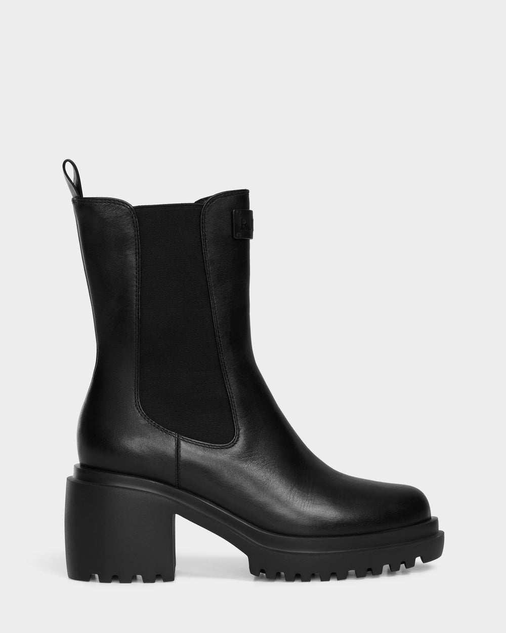 RUDSAK Constance Black Ankle Boots Stylish, Anti-Slip, Comfort - Main Image