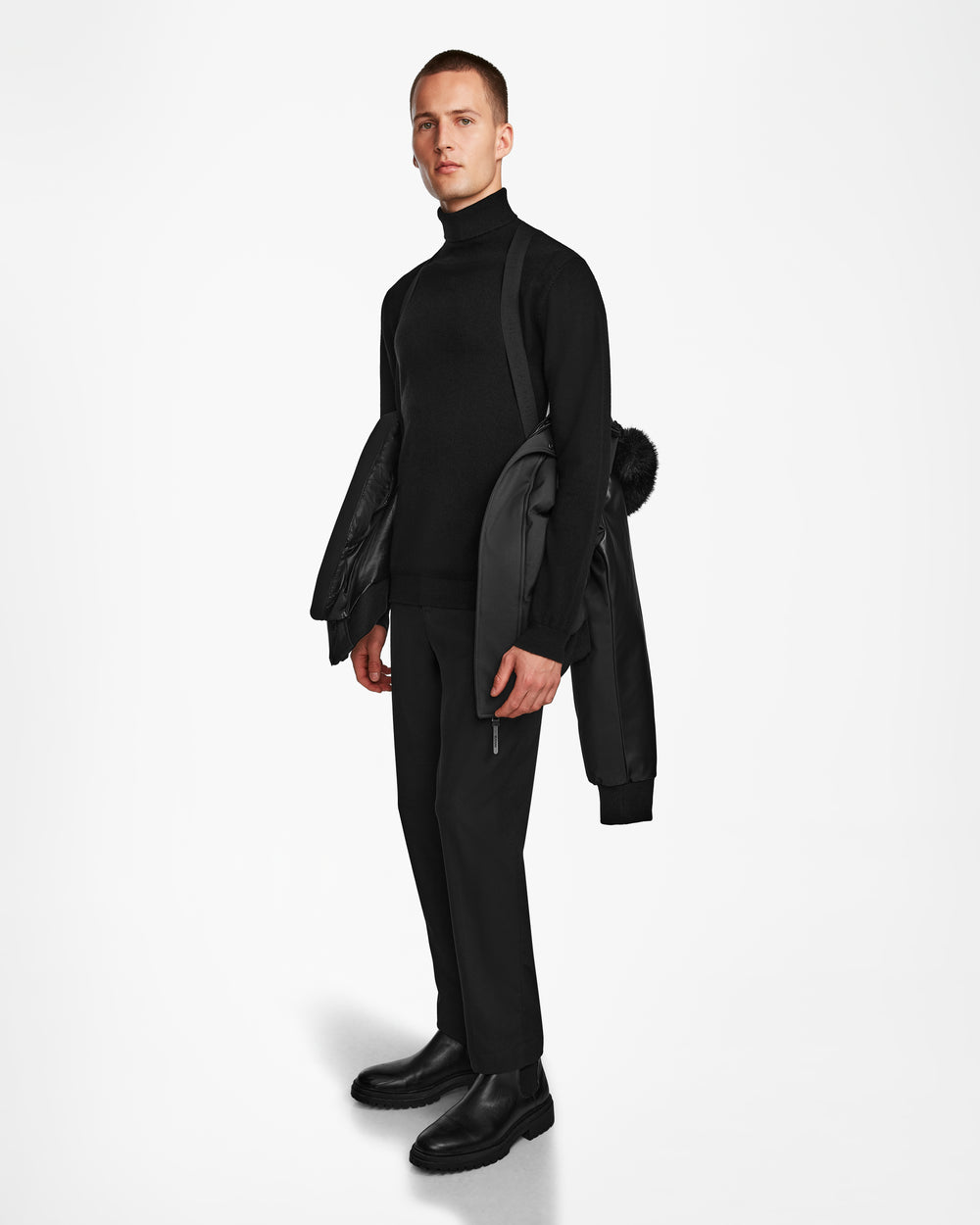 Men's Down Bomber DALLAS R Black | RUDSAK – Rudsak