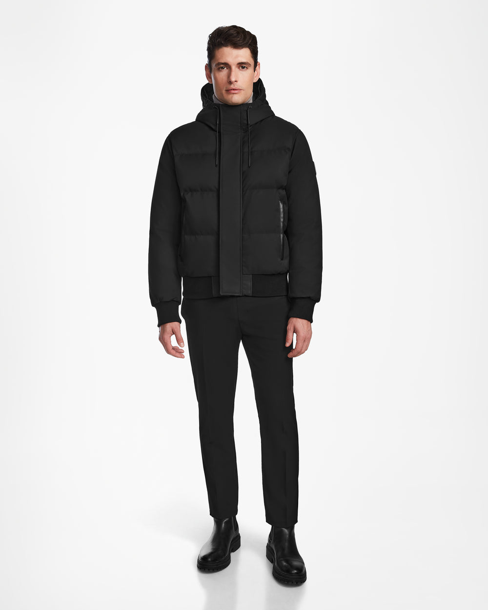 Men's Down Puffer DALLAS Black RUDSAK – Rudsak - Main Image