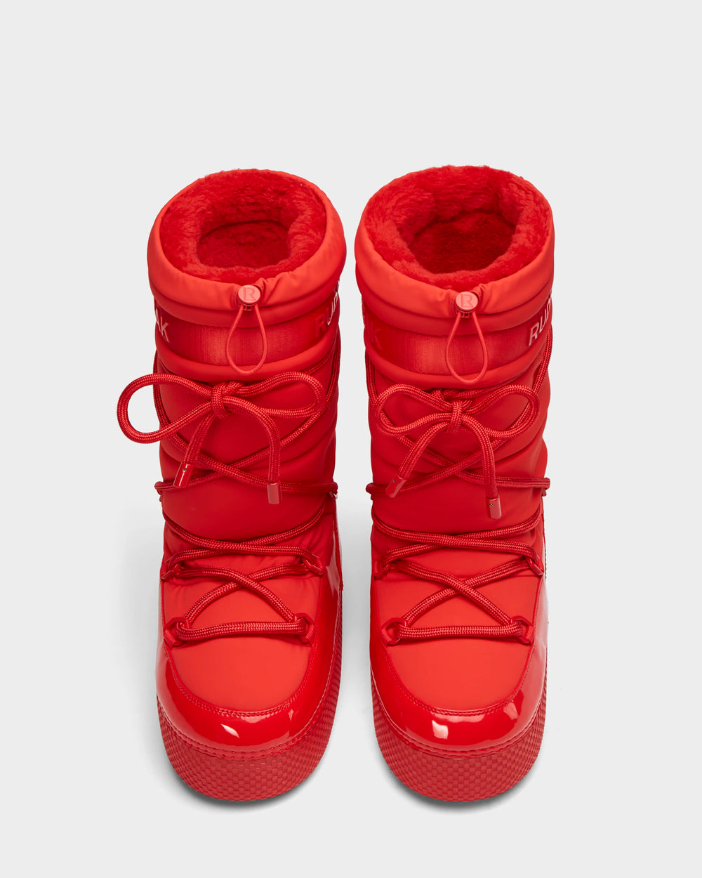 RUDSAK FARAH Flame Red Women's Water-Repellent Moon Boots – Rudsak