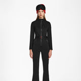 JOSIE Black Women's Fitted Ski Suit - RECCO Safety, Style & Warmth