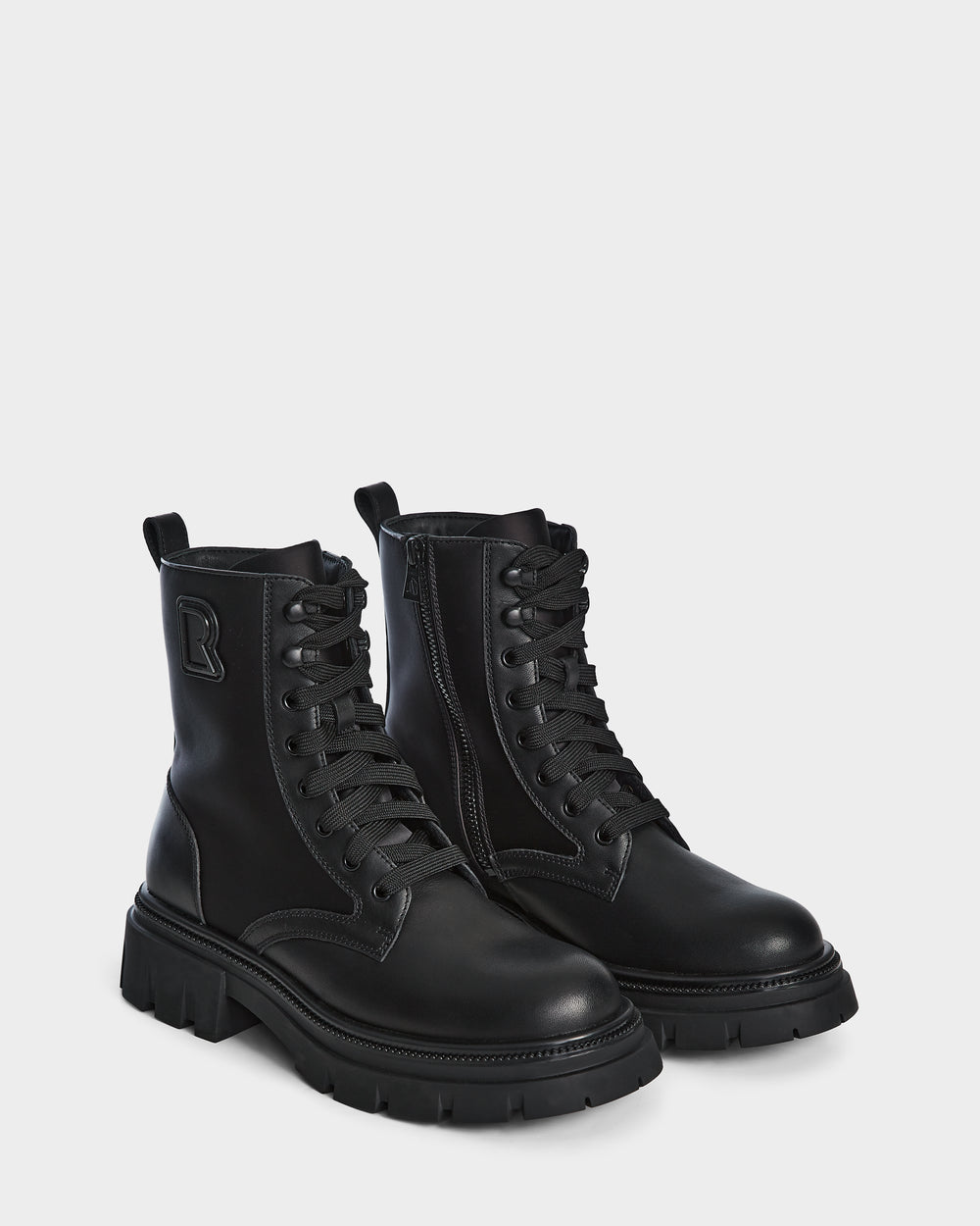 RUDSAK KART Women's Stylish Urban Leather Nylon Ankle Boots – Rudsak