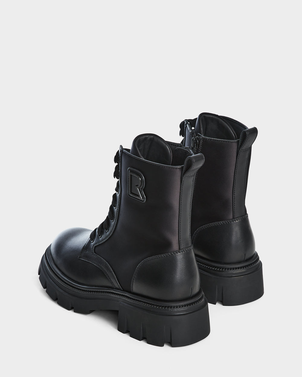 RUDSAK KART Women's Stylish Urban Leather Nylon Ankle Boots – Rudsak