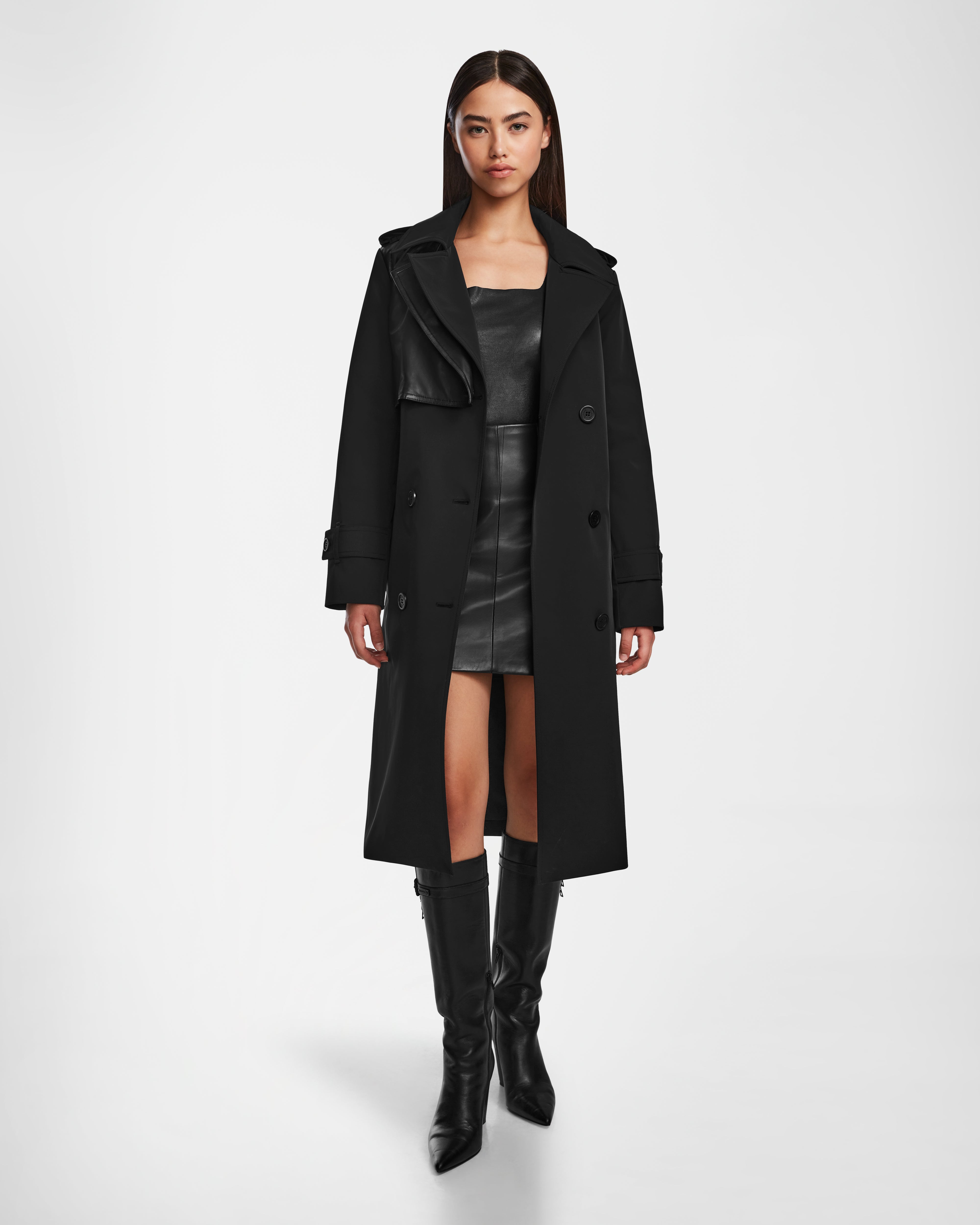 black trench coat women