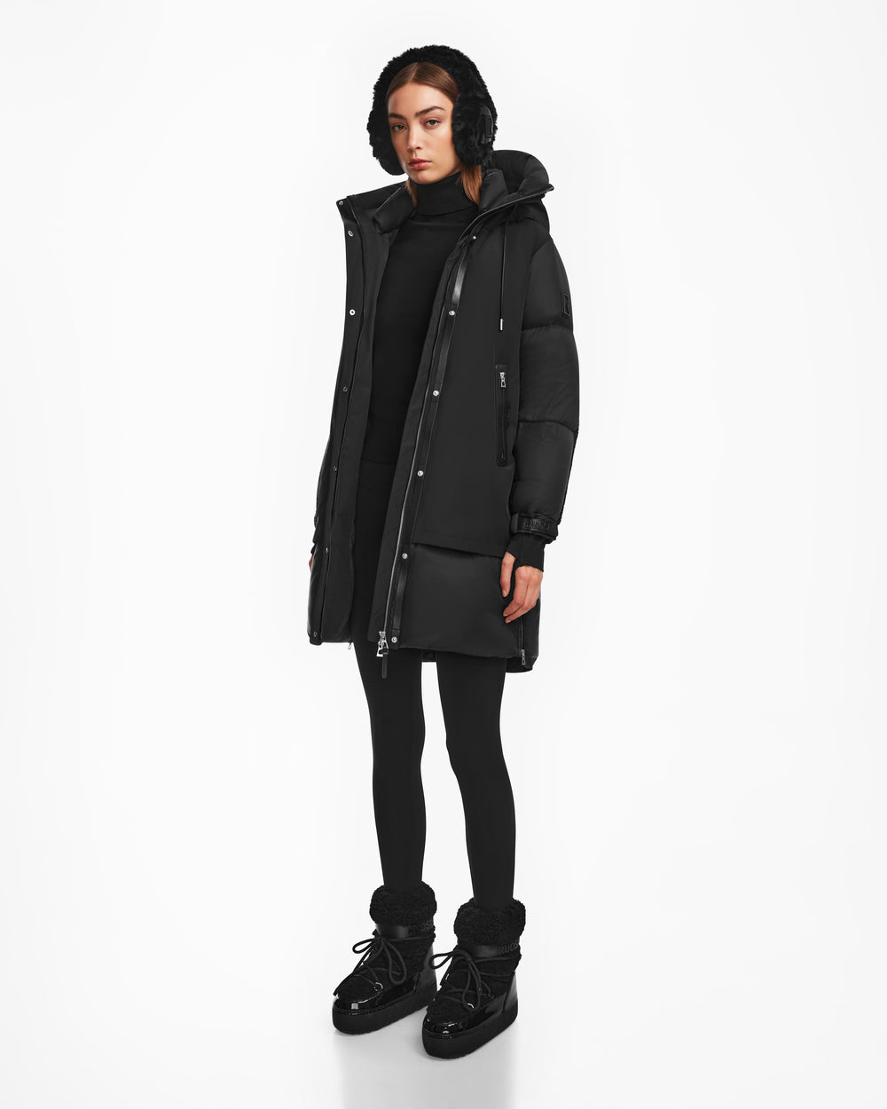 Rudsak Layan pour femmesLongueurDown Parka chaud et chic