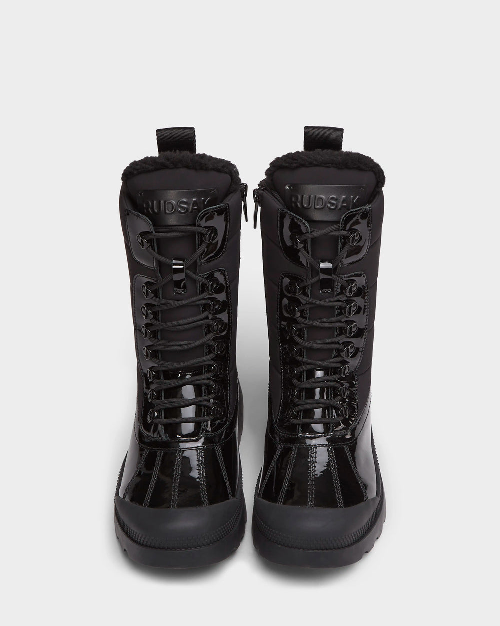 RUDSAK LEX Black Women's Waterproof Winter Boots Warm Stylish