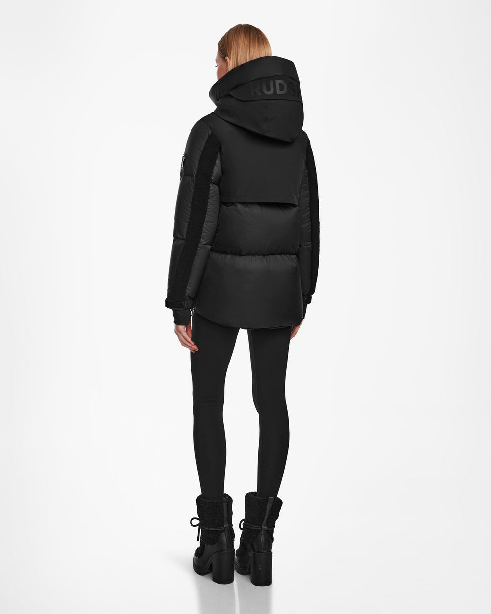 LOLI RUDSAK Women's Black Down Parka | Warm Winter Style – Rudsak