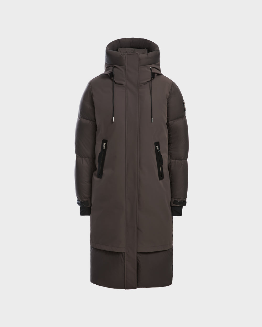 LOWA Grey Women's Down Parka Warm Chic Winter Style – Rudsak