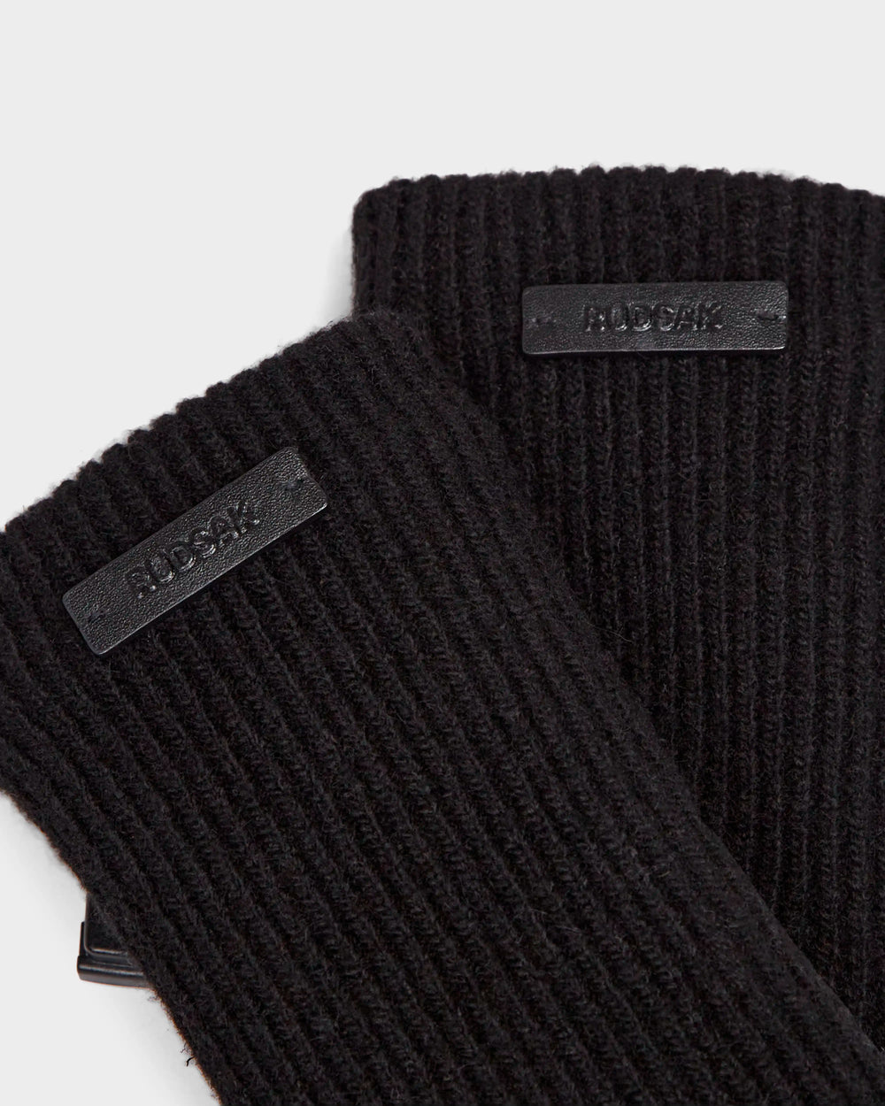 RUDSAK MARINE Women's Leather & Wool Knit Gloves - Chic & Warm