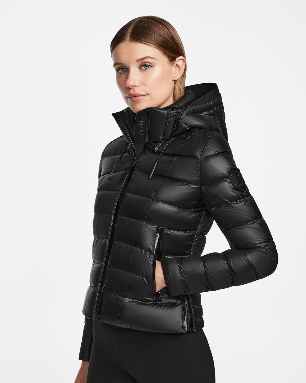 Rudsak Melissa Women's Lightweight Down Jacket (Black / L)