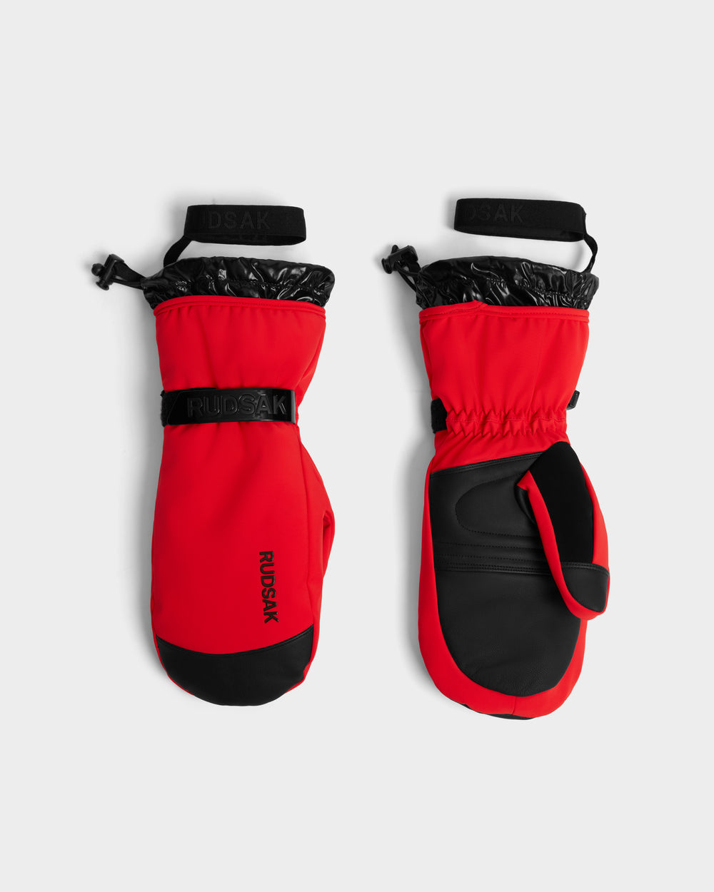 RUDSAK OLTEN Flame Red Insulated Ski Mittens Warmth Style – Rudsak
