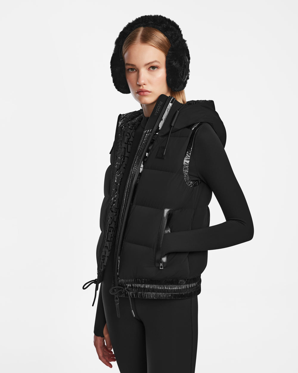RUDSAK RAQUEL M Black Reversible Ski Vest | Performance & Style RUDSAK RAQUEL M Black Reversible Ski Vest | Performance & Style