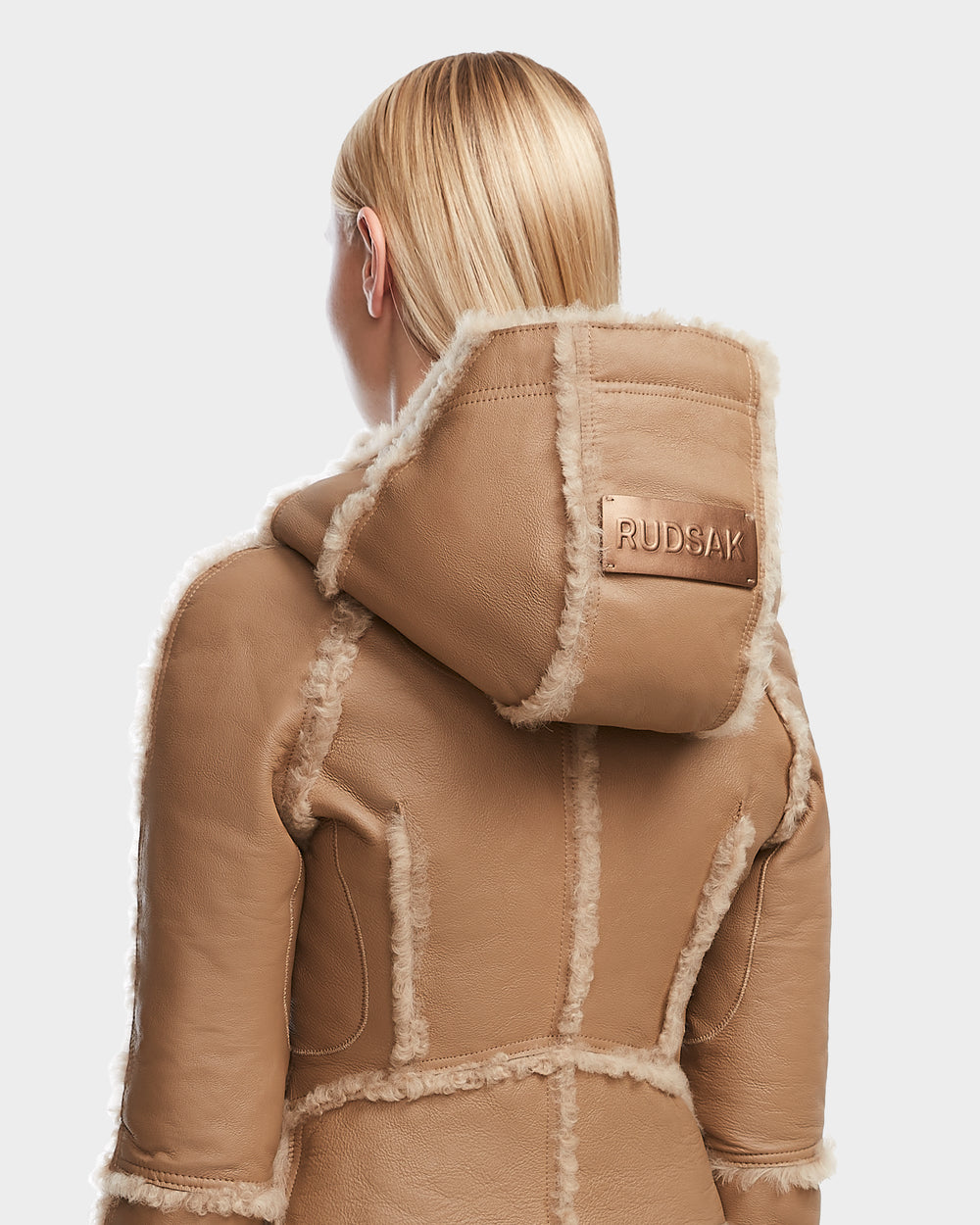 Shearling Coat Coach Womens Winter Coats Coach Shearling Coat XS