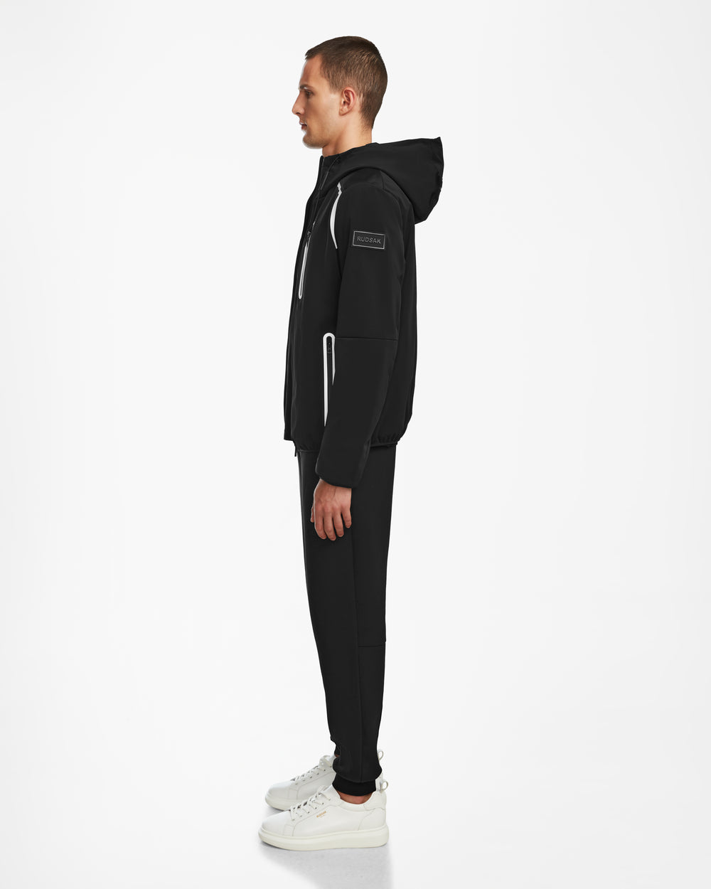 RUDSAK SANTIAGO Men's Windbreaker Jacket - Water & Wind-Resistant