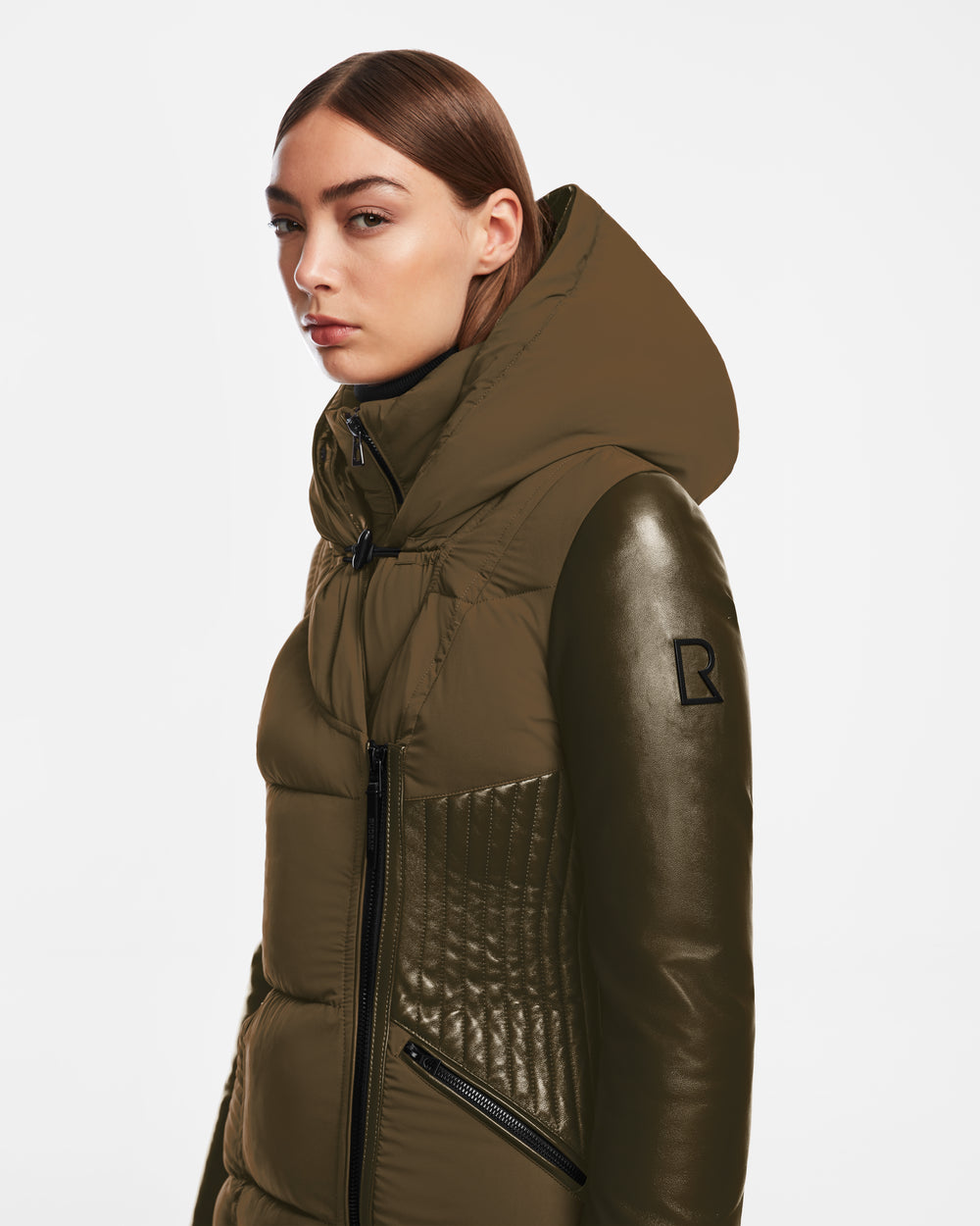 Logos Women's Jacket Brands List Women's Parka SHANNON Army