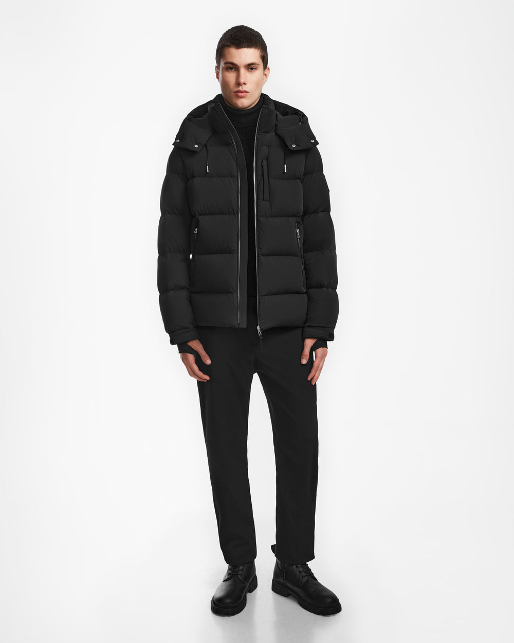 RUDSAK VINCE M Men's Quilted Down Puffer Jacket Weatherproof