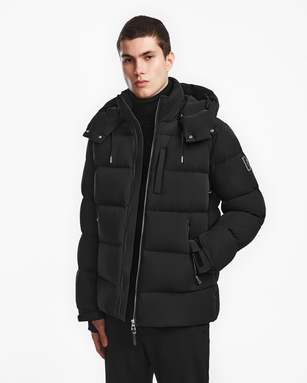 RUDSAK VINCE M Men's Quilted Down Puffer Jacket Weatherproof